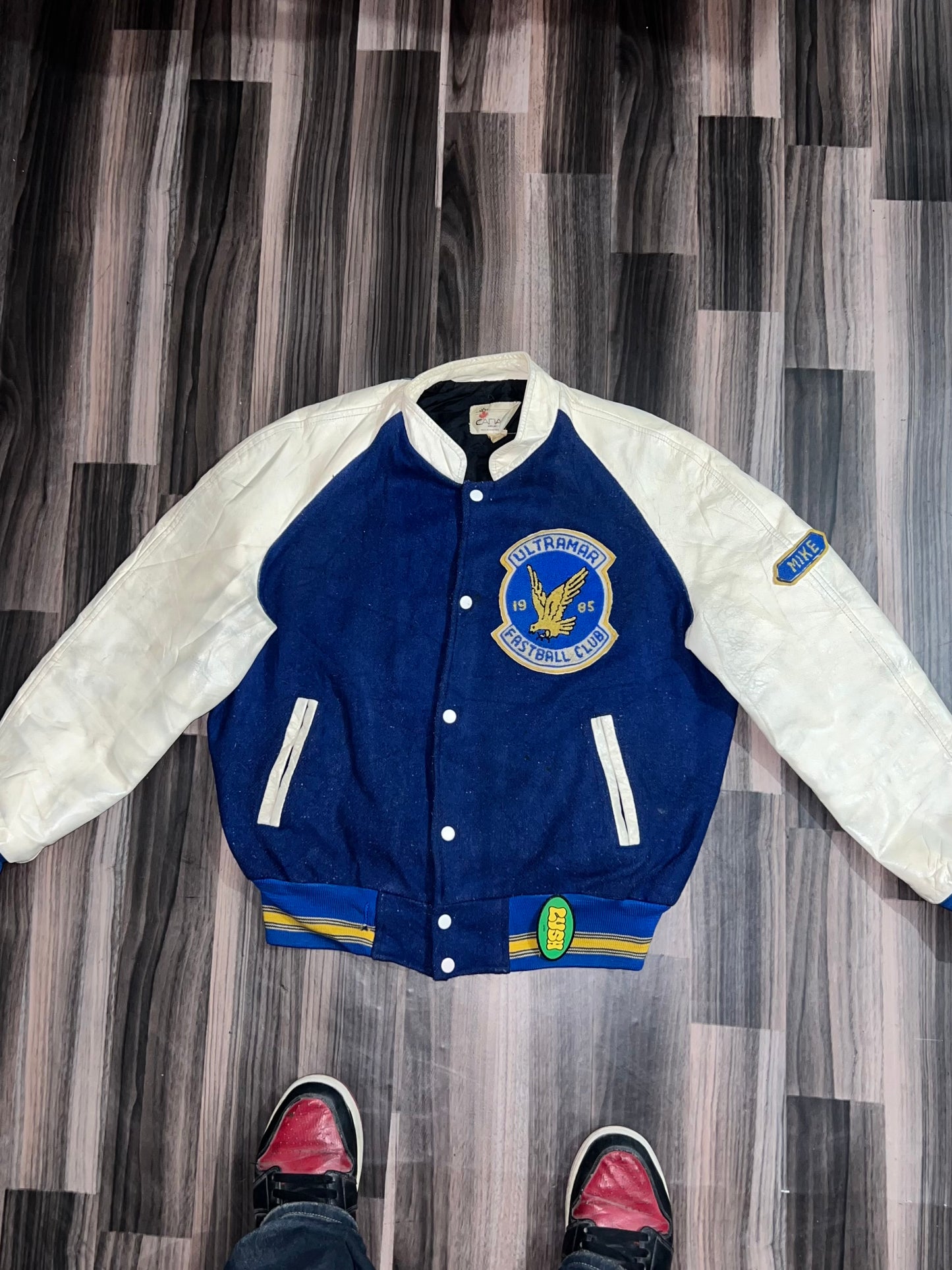 ZPremium Leather Sleeves Jacket S/M