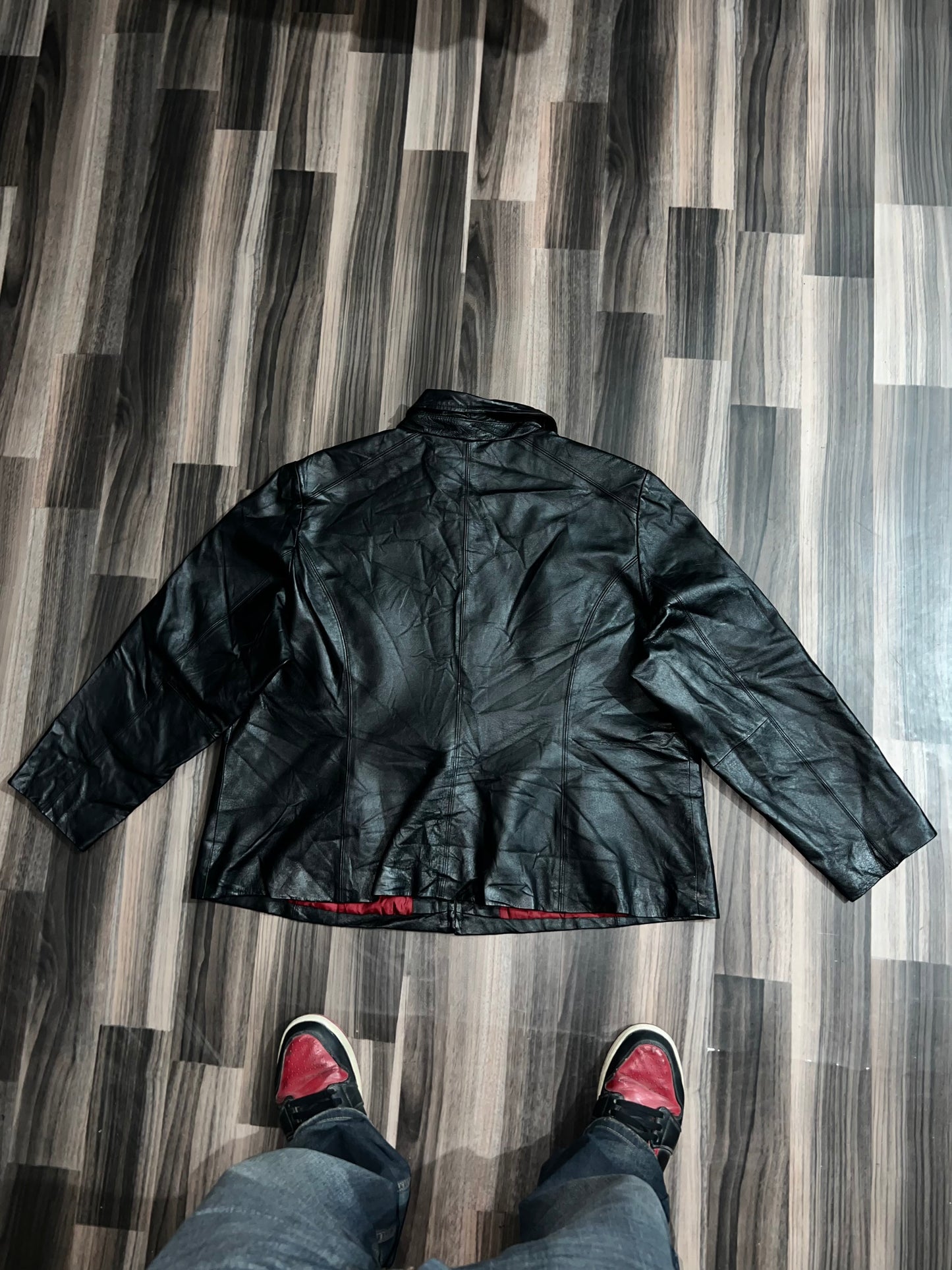 ZPremium Original Leather Jacket (XL/2XL)