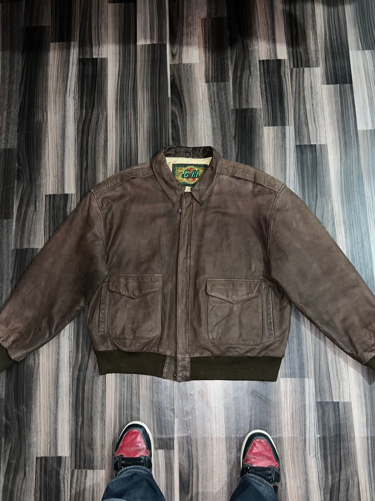 ZUltra Premium Brown Original Leather Can Fit to Size- L/XL