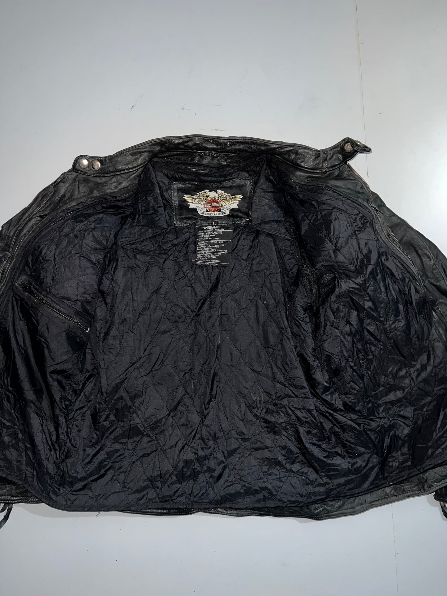 ! Harley Davidson Original (VERY RARE) Original LeatherJacket (M/L)