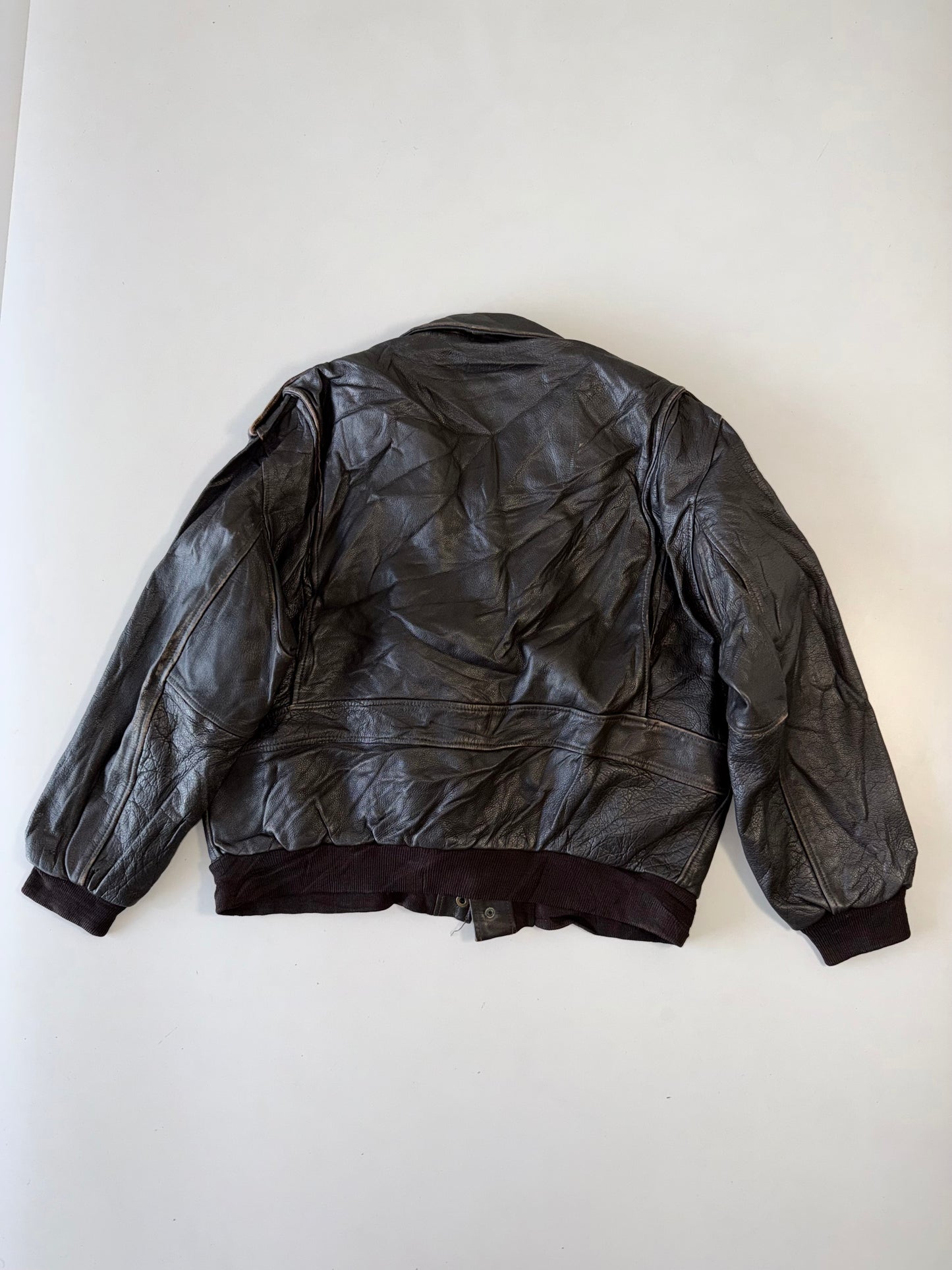 ! Ultra Premium (RARE) Heavy Original Pure Leather Jacket (XL/2XL