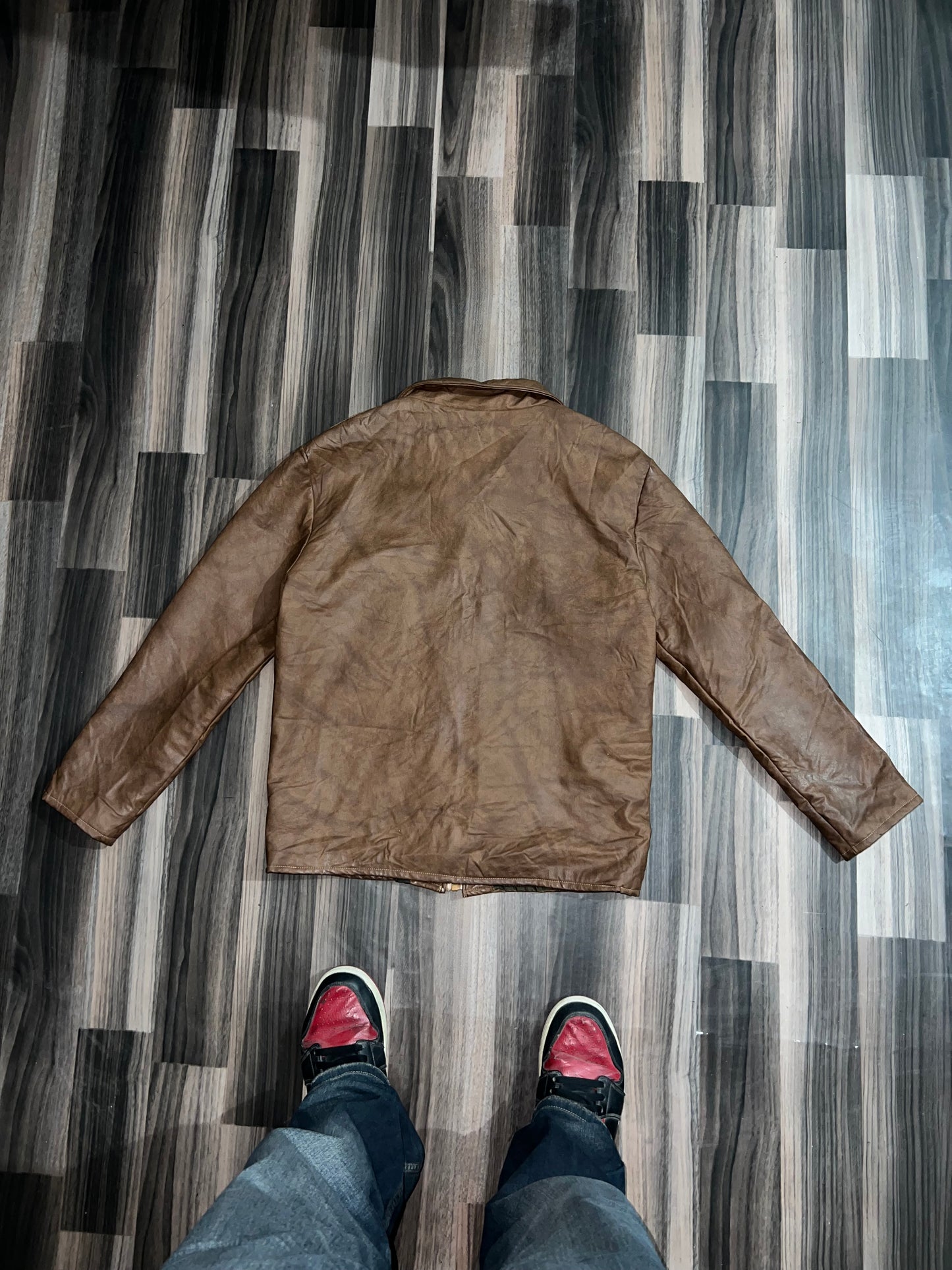 ZPremium Original Leather Jacket (S/M)