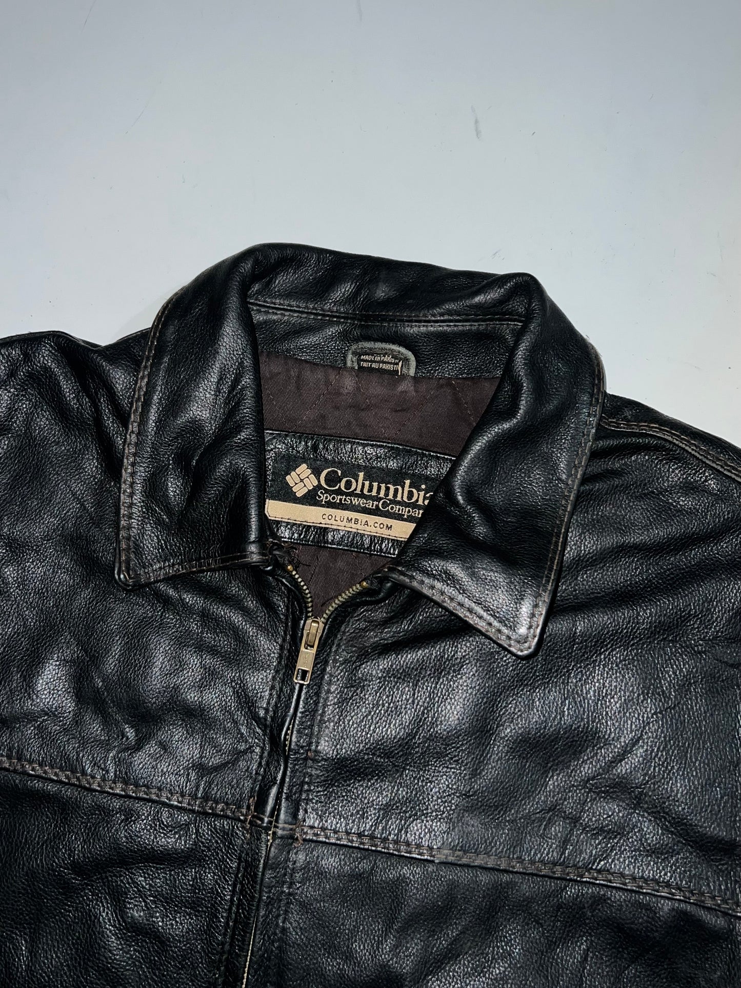 ZColumbia Original Leather Jacket (L/XL)