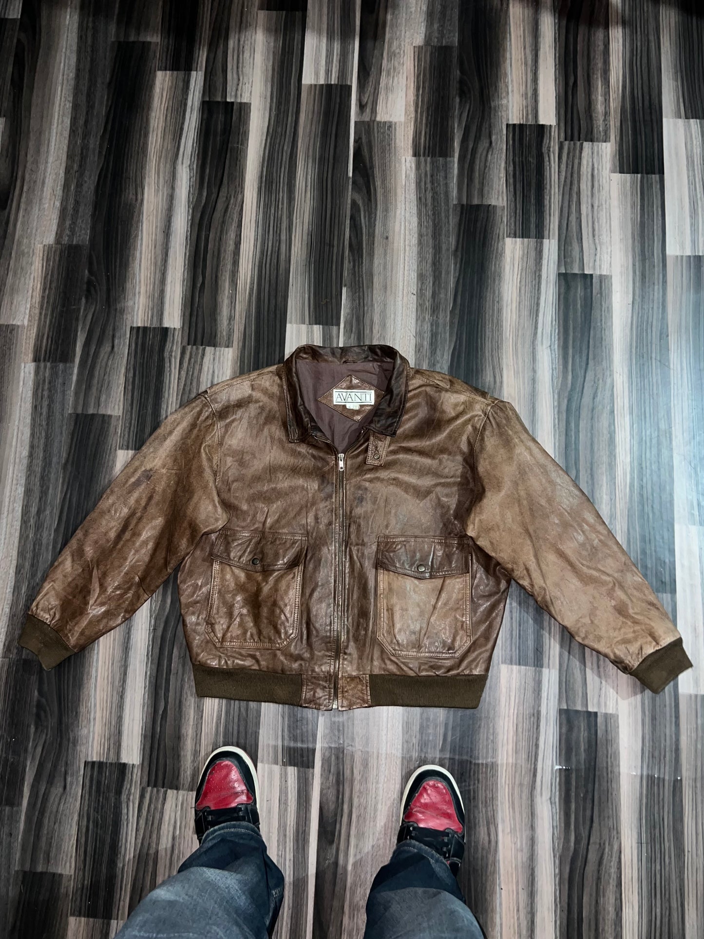 zUltra Premium Original Leather Jacket (M/L)