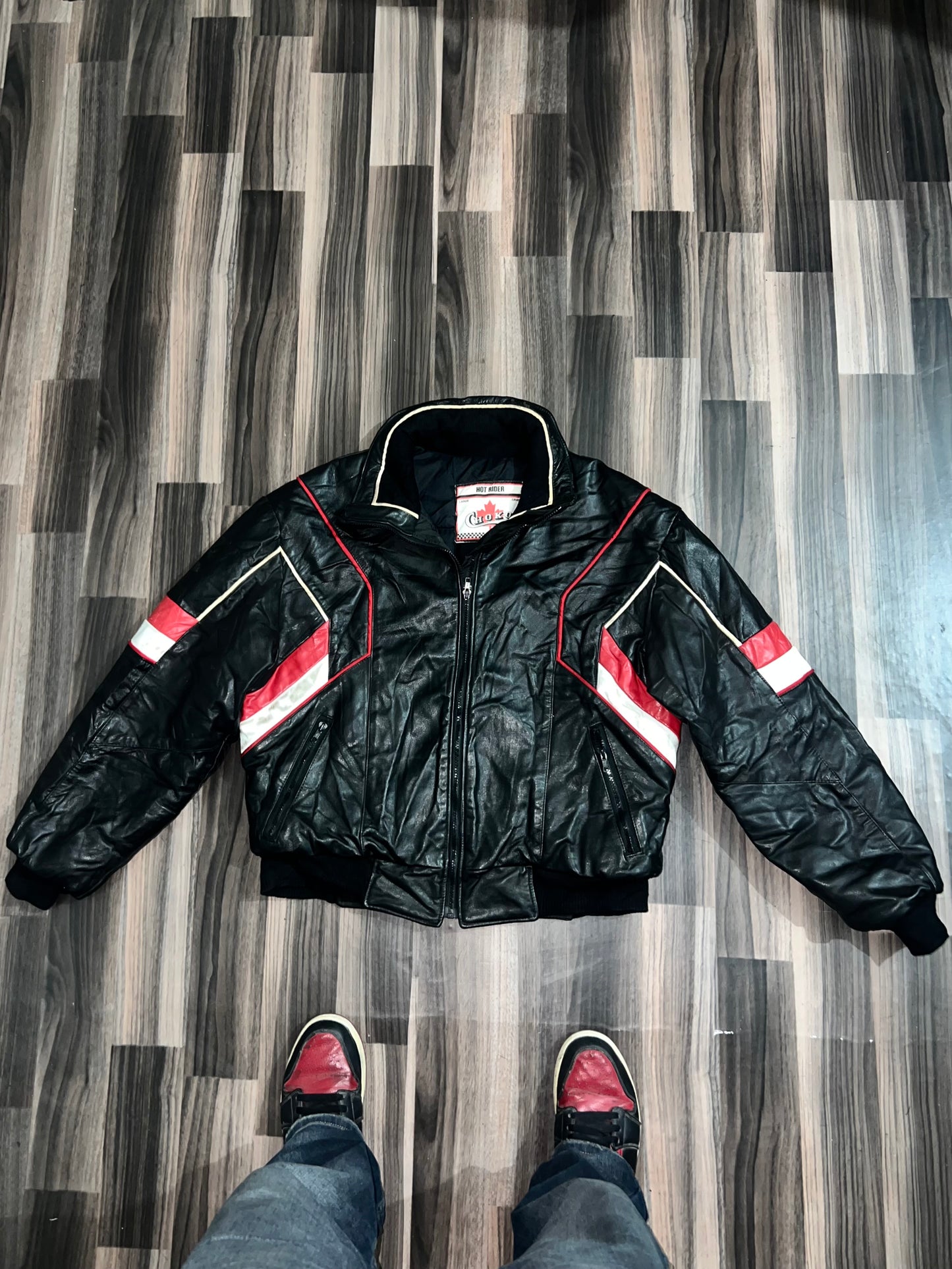 XSuper Premium Original Leather (V. RARE) Racing Jacket (L/XL)