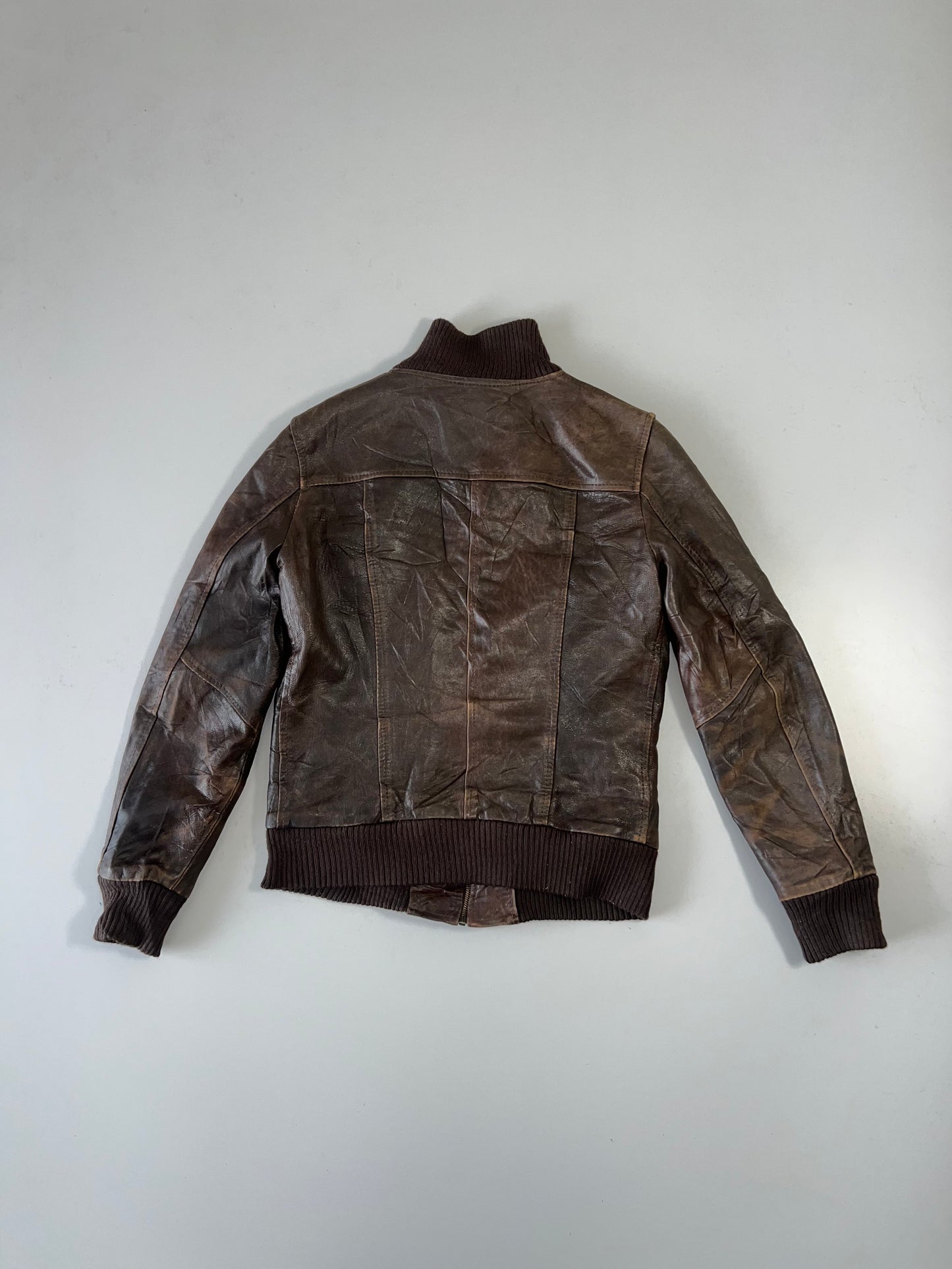 ZVera Pelle Made in Italy Original Leather Jacket (XS)