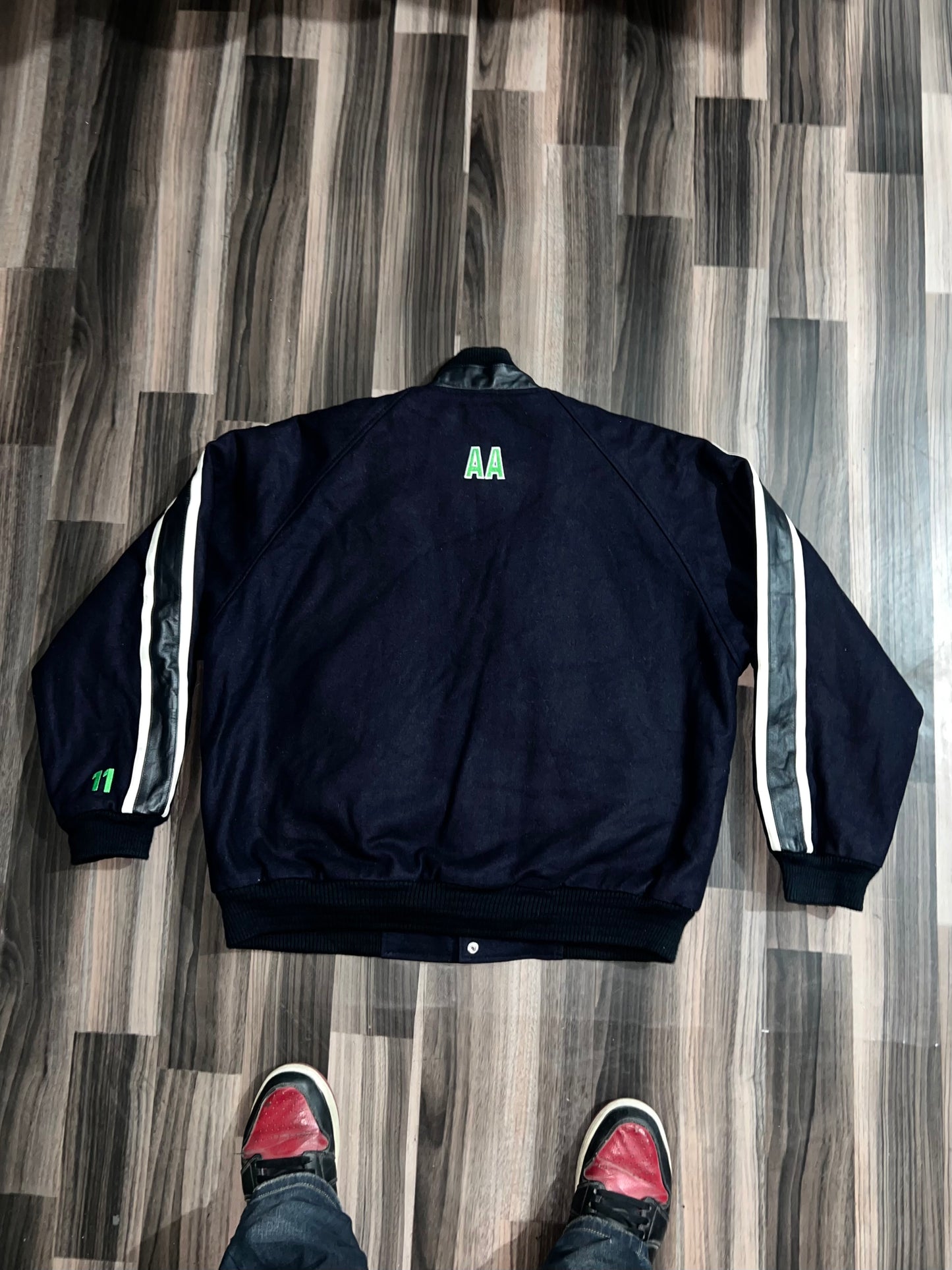 ZPremium Jacket Leather On strip on sleeve (RARE) L/Xl