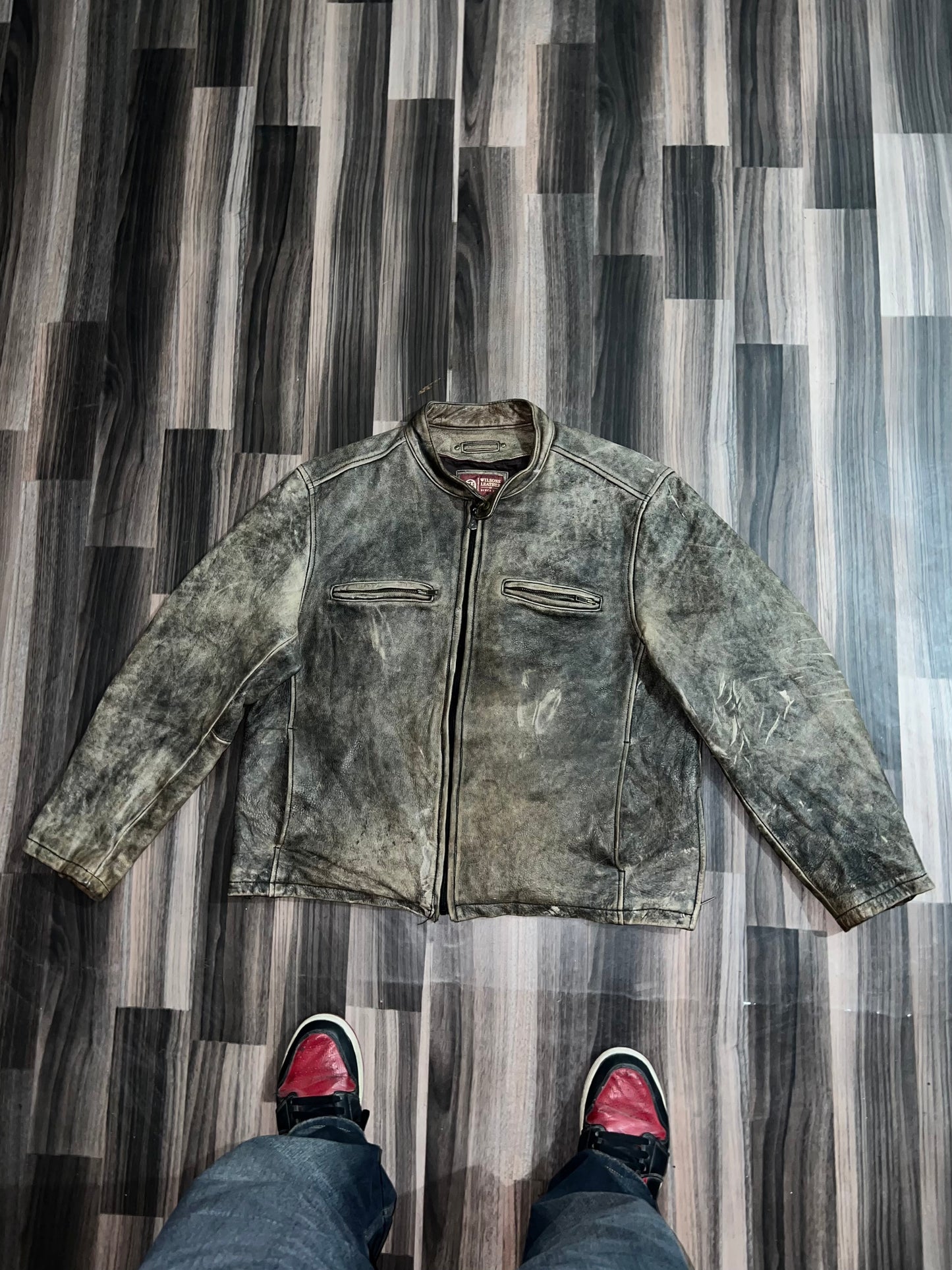 ZUltra Premium (RARE) VINTAGE Original Leather Jacket (L/XL)