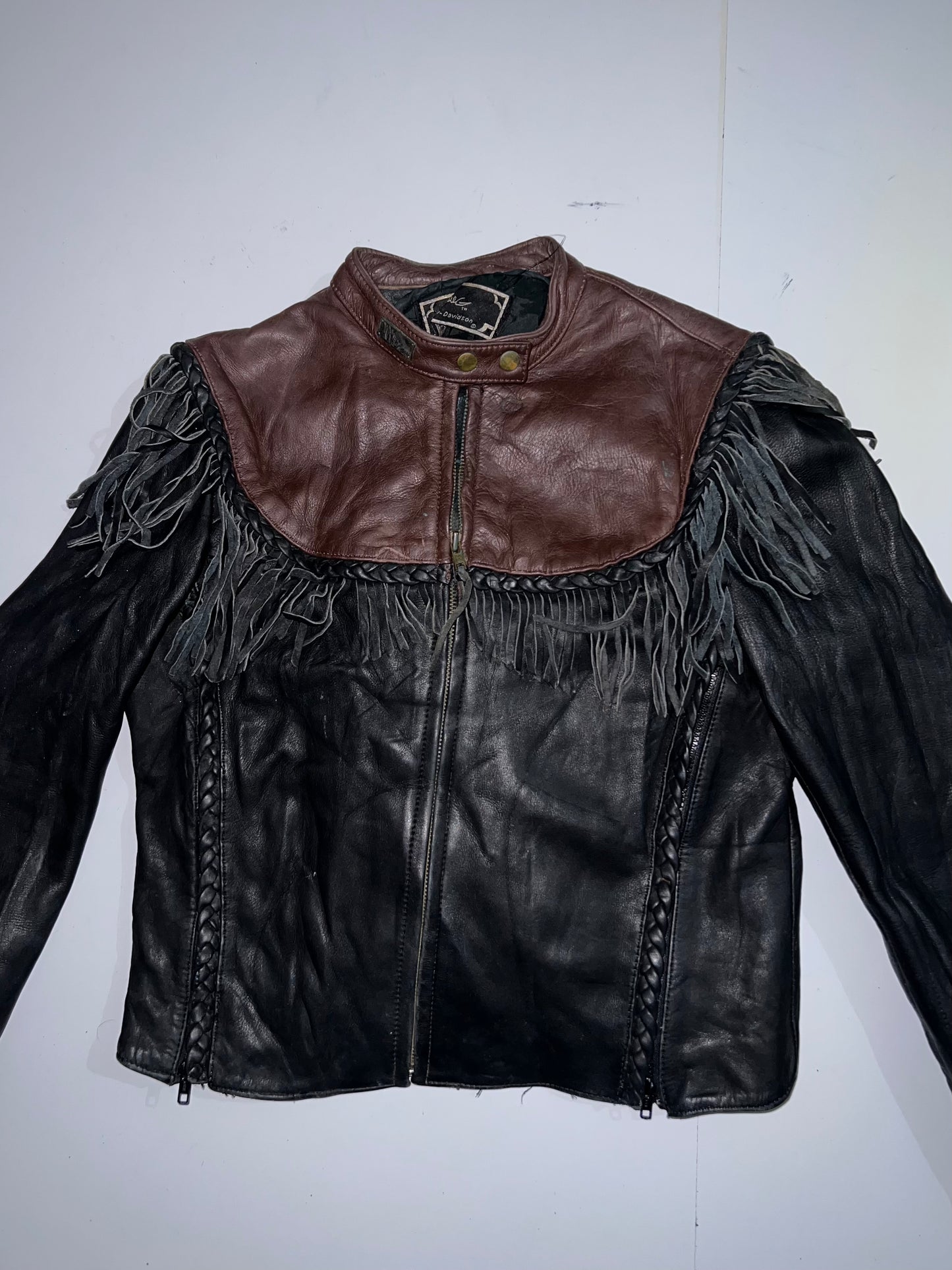 ! By Harley Davidson Original (RARE) Leather jacket (S)