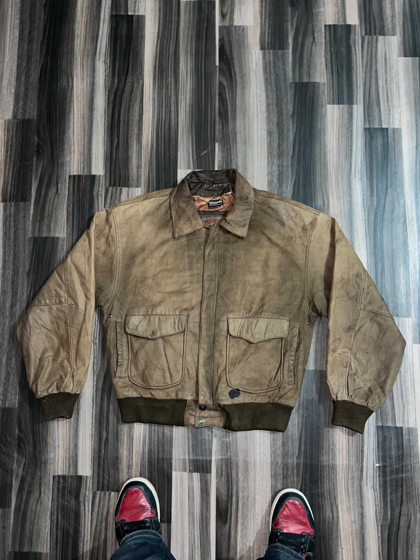 ZPremium Original Leather Jacket (S/M)