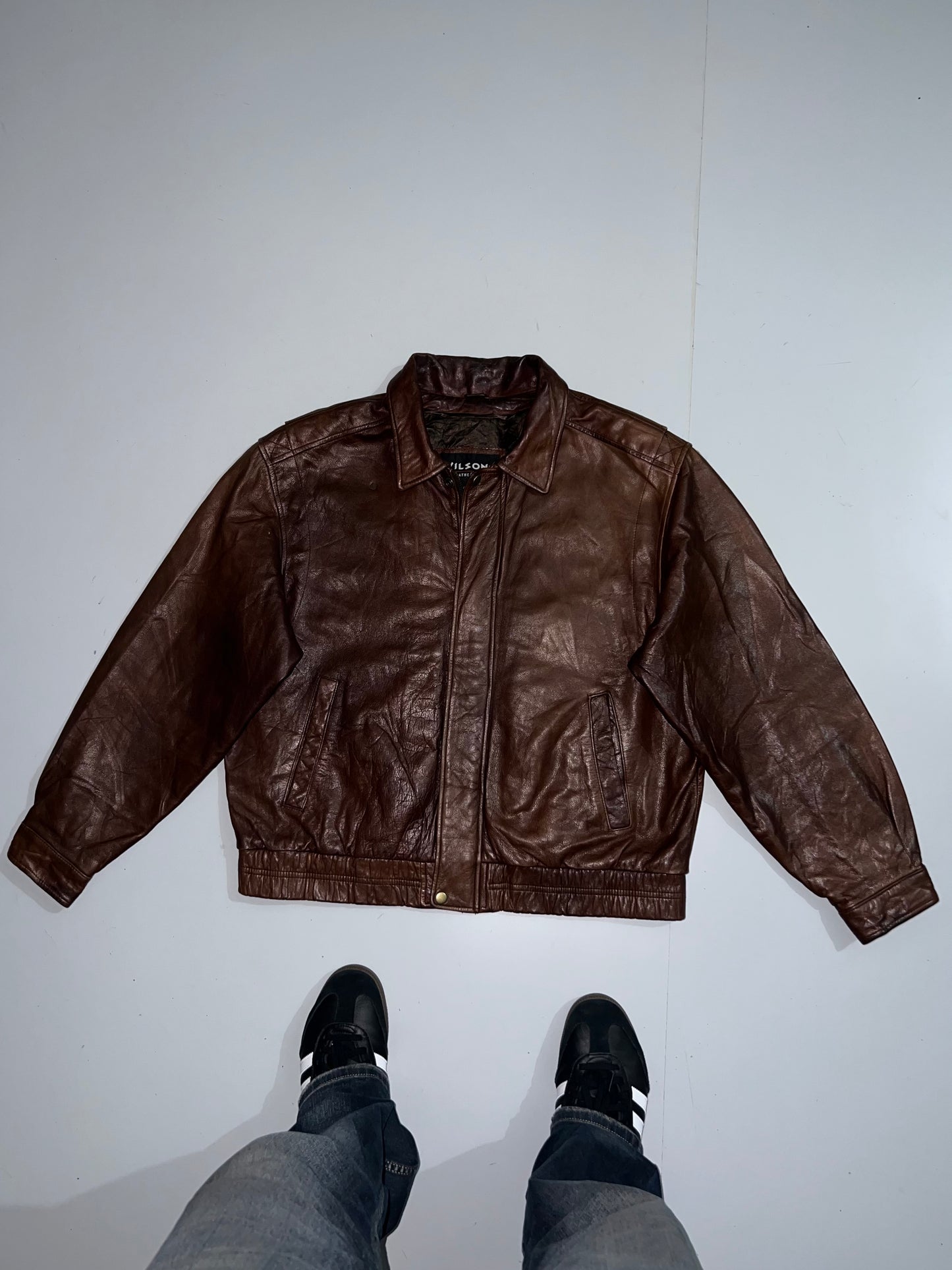 ZSuper Premium Original BROWN Leather (RARE) (L/XL)