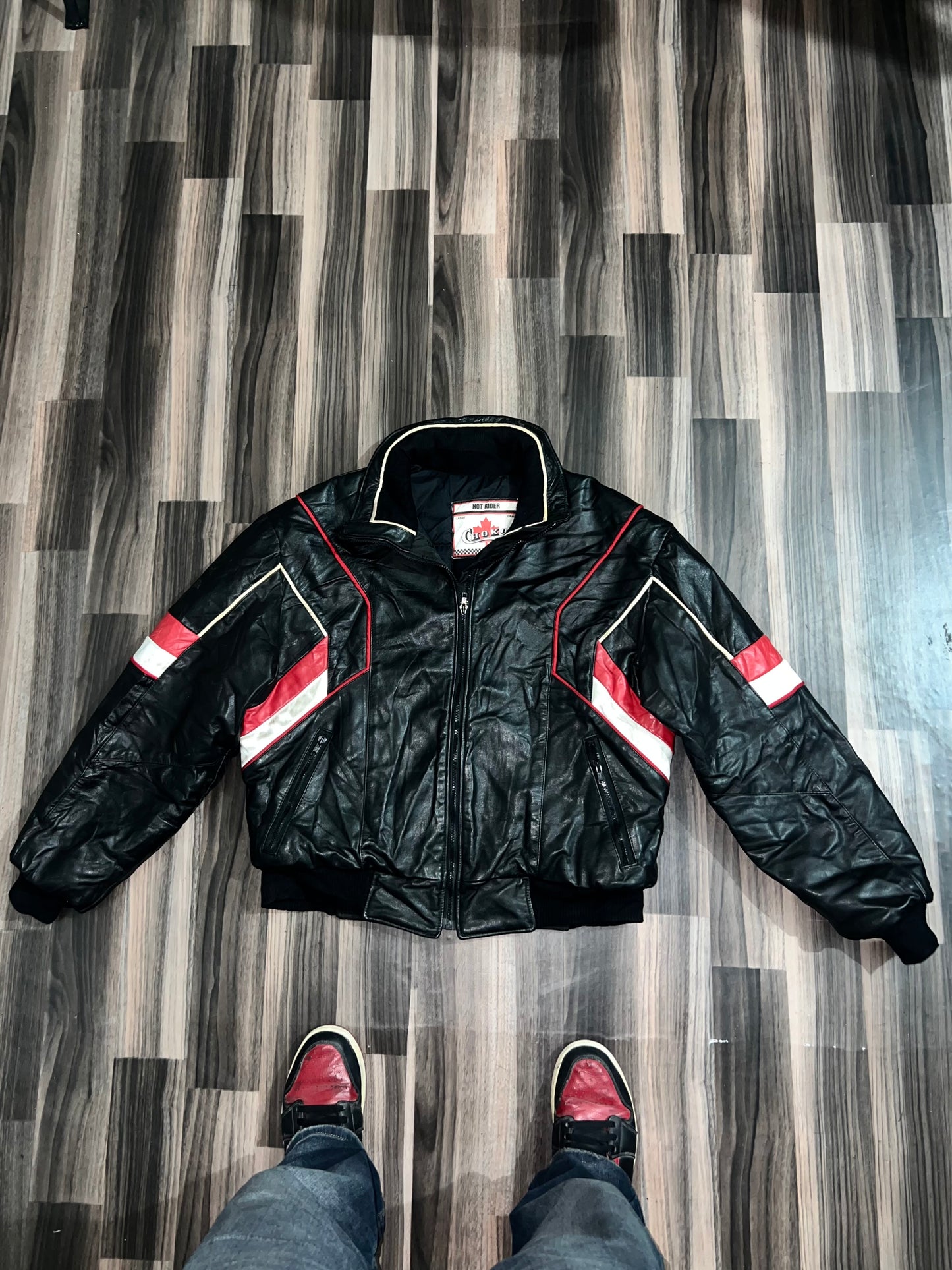 XSuper Premium Original Leather (V. RARE) Racing Jacket (L/XL)
