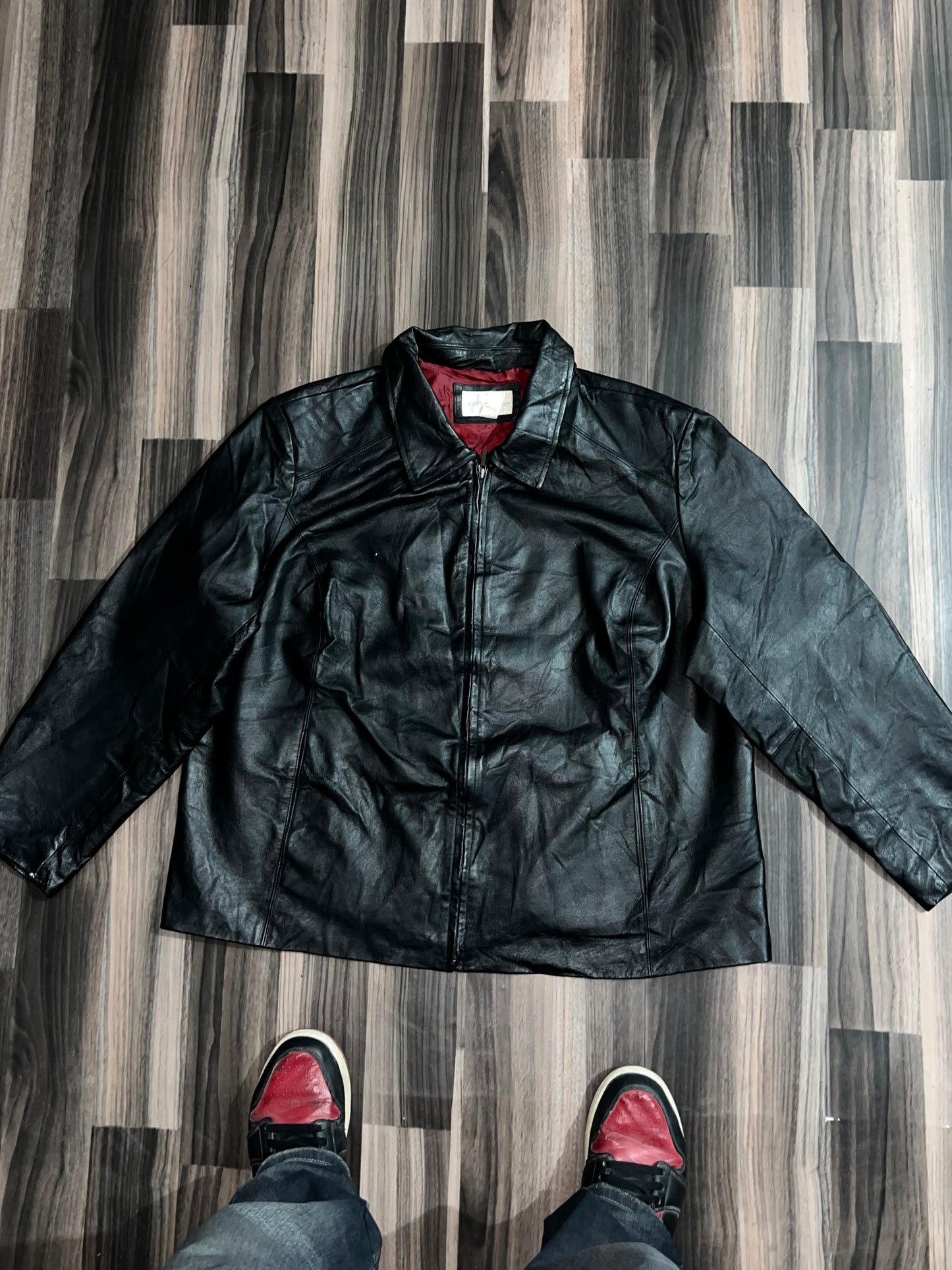 ZPremium Original Leather Jacket (XL/2XL)
