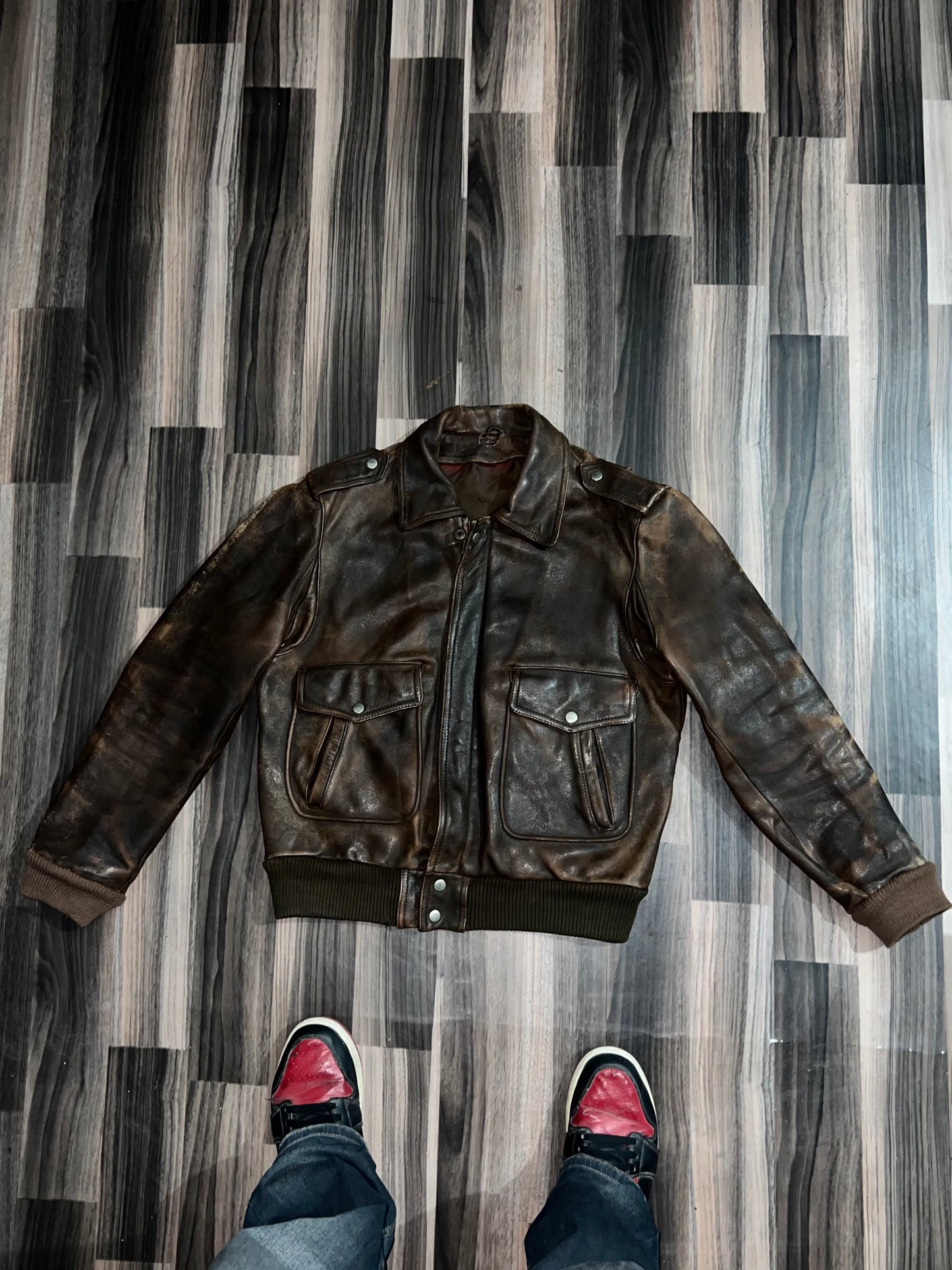 ZUltra Premium Original Leather Jacket (RARE) S/M