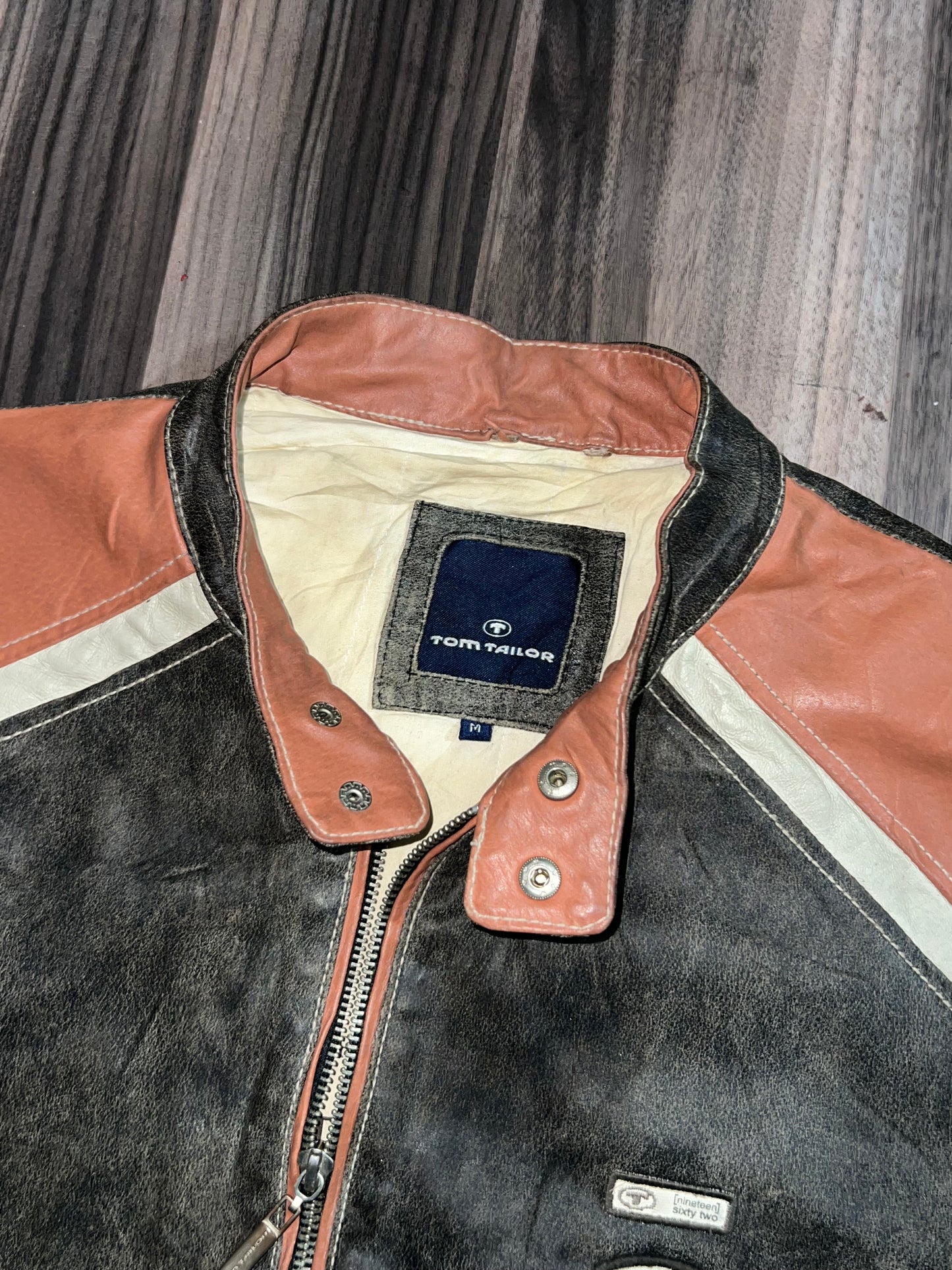 Z*TOM TAILOR Original Sued Leather Jacket (RARE) (M/L)