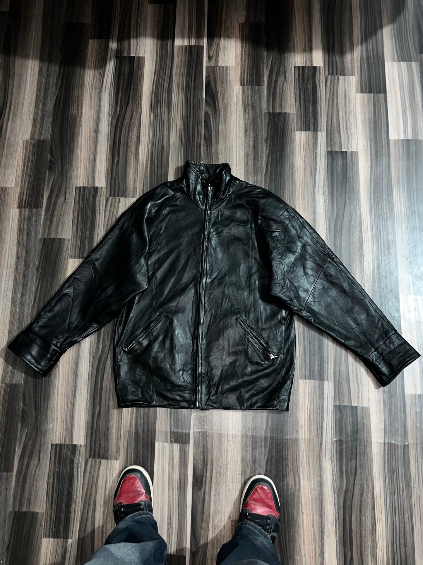 ZPremium Original Leather Jacket (L)