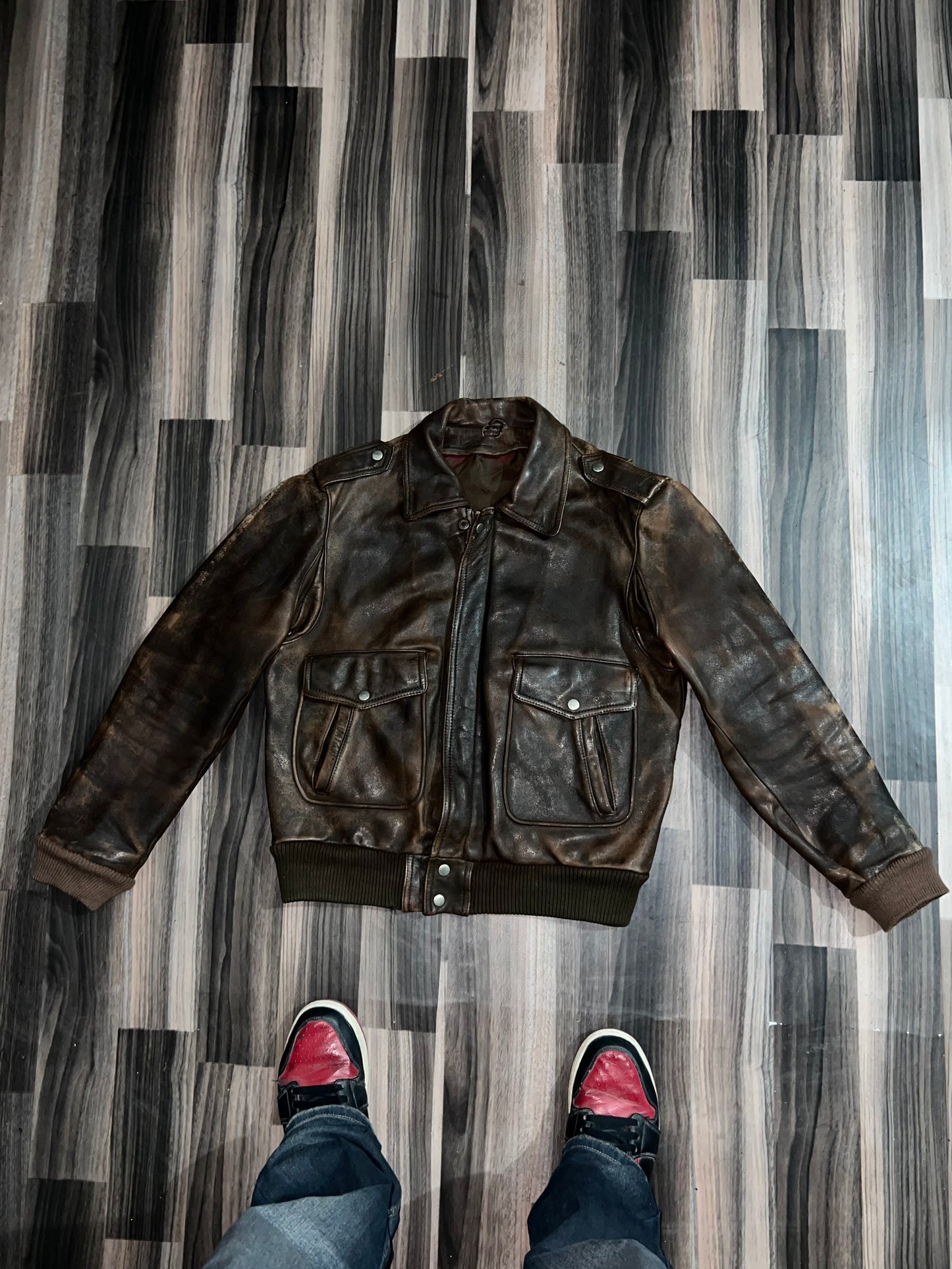 ZUltra Premium Original Leather Jacket (RARE) S/M