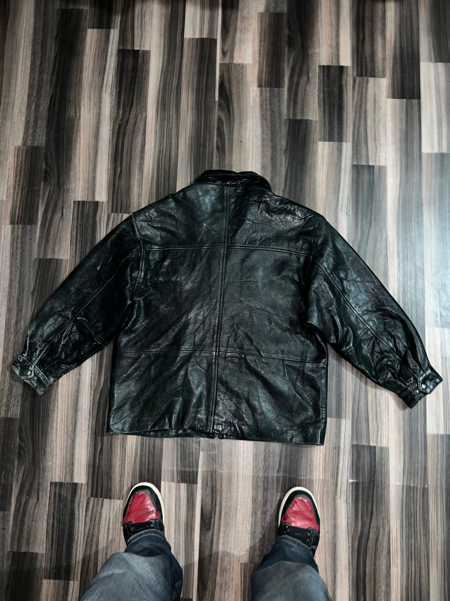 ZUltra Premium Original Leather Jacket (XL)