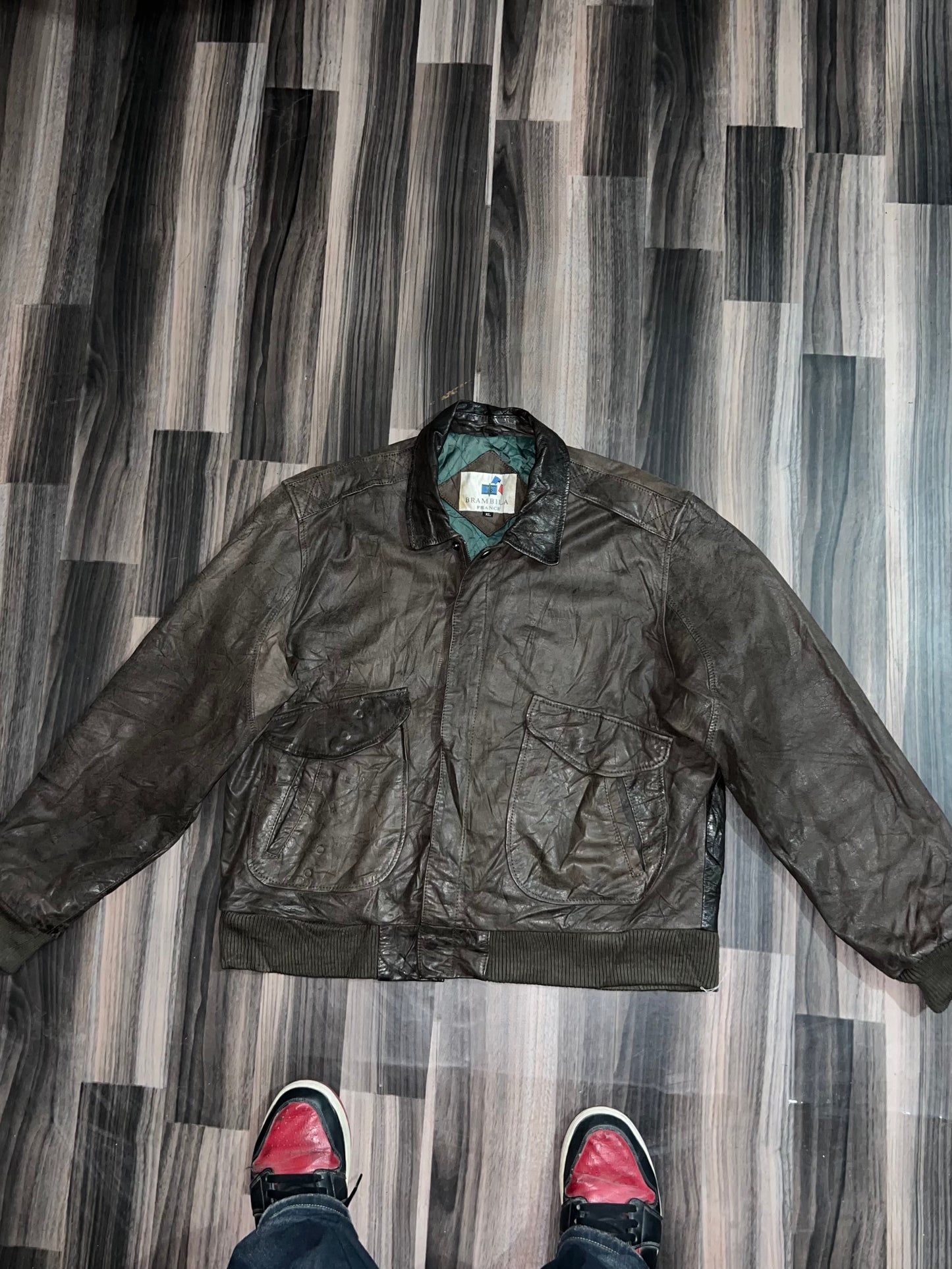 ZPremium Original Leather Jacket (L/XL)