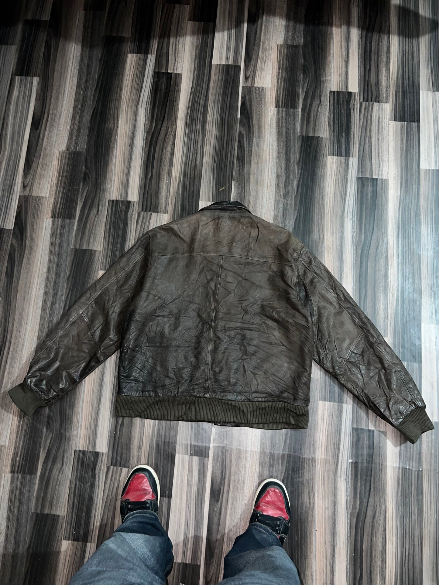 ZPremium Original Leather Jacket (L/XL)