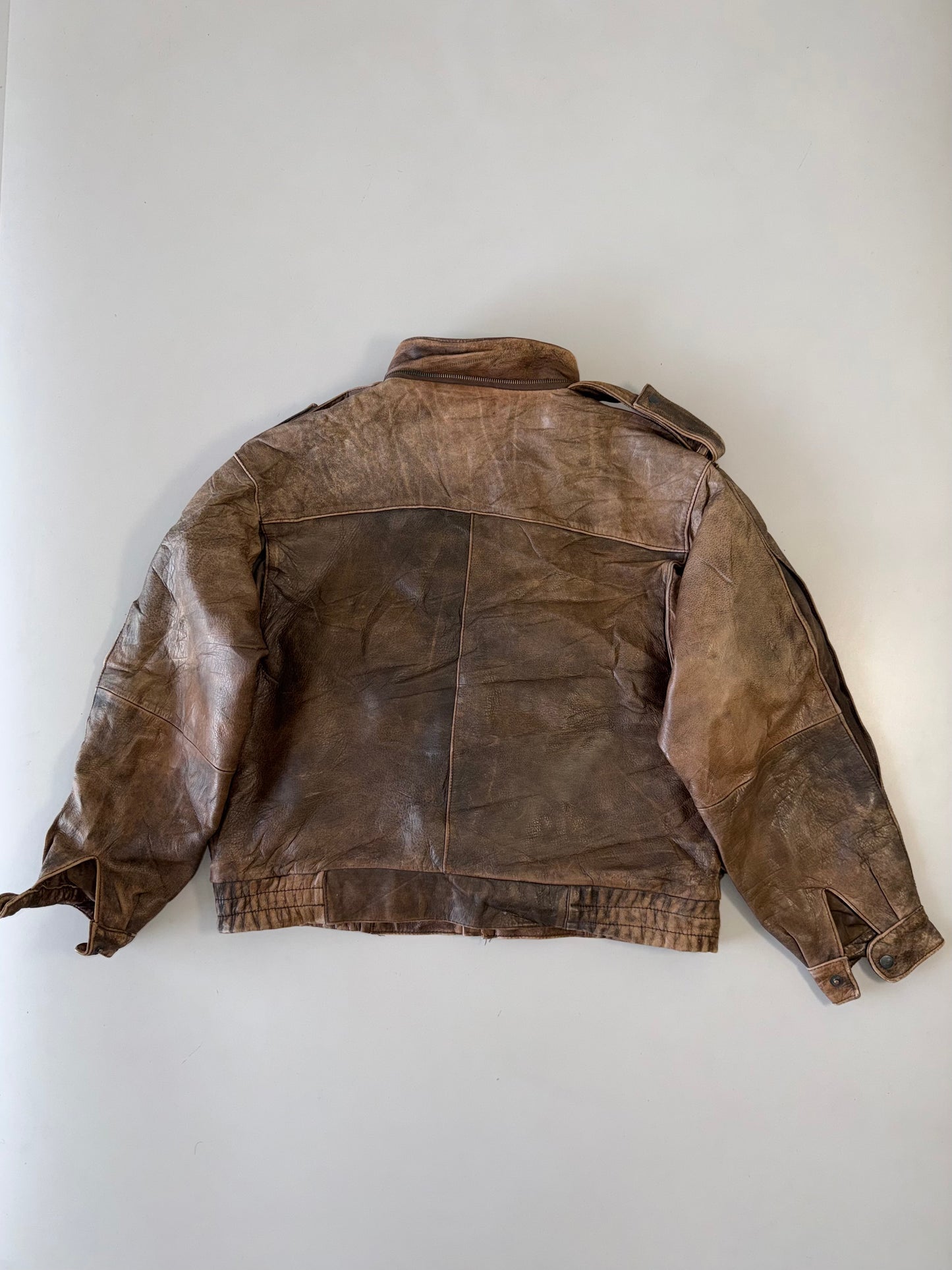 ! Ultra Rare Super Premium Original Pure Leather Jacket (XL/2XL)