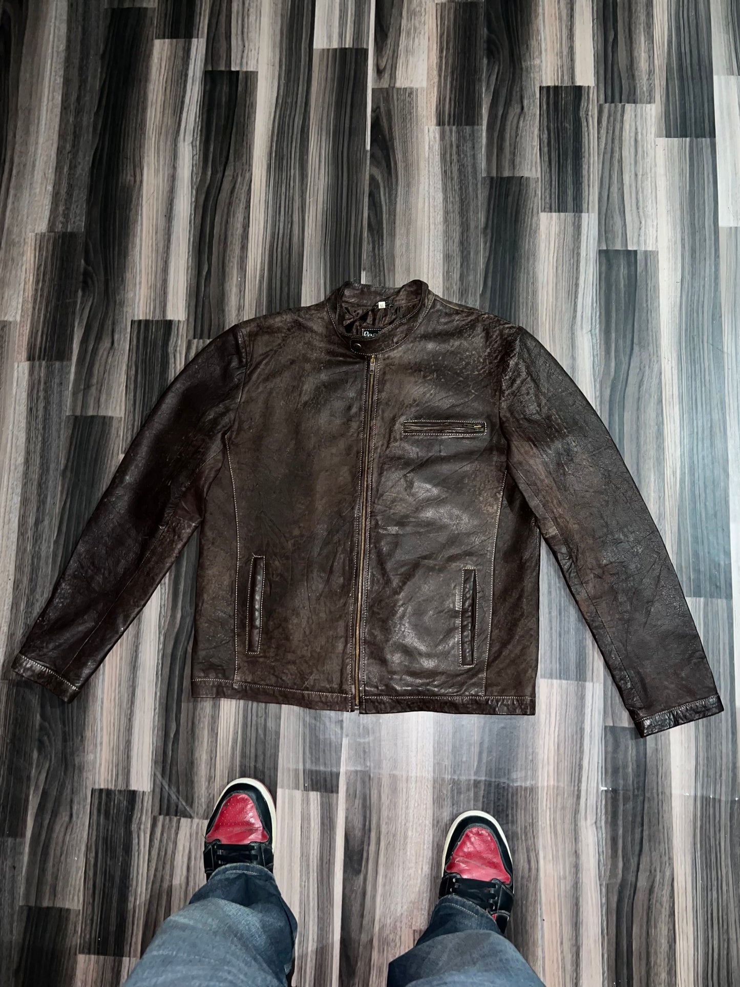 ZPremium Original Leather Jacket (L/XL)