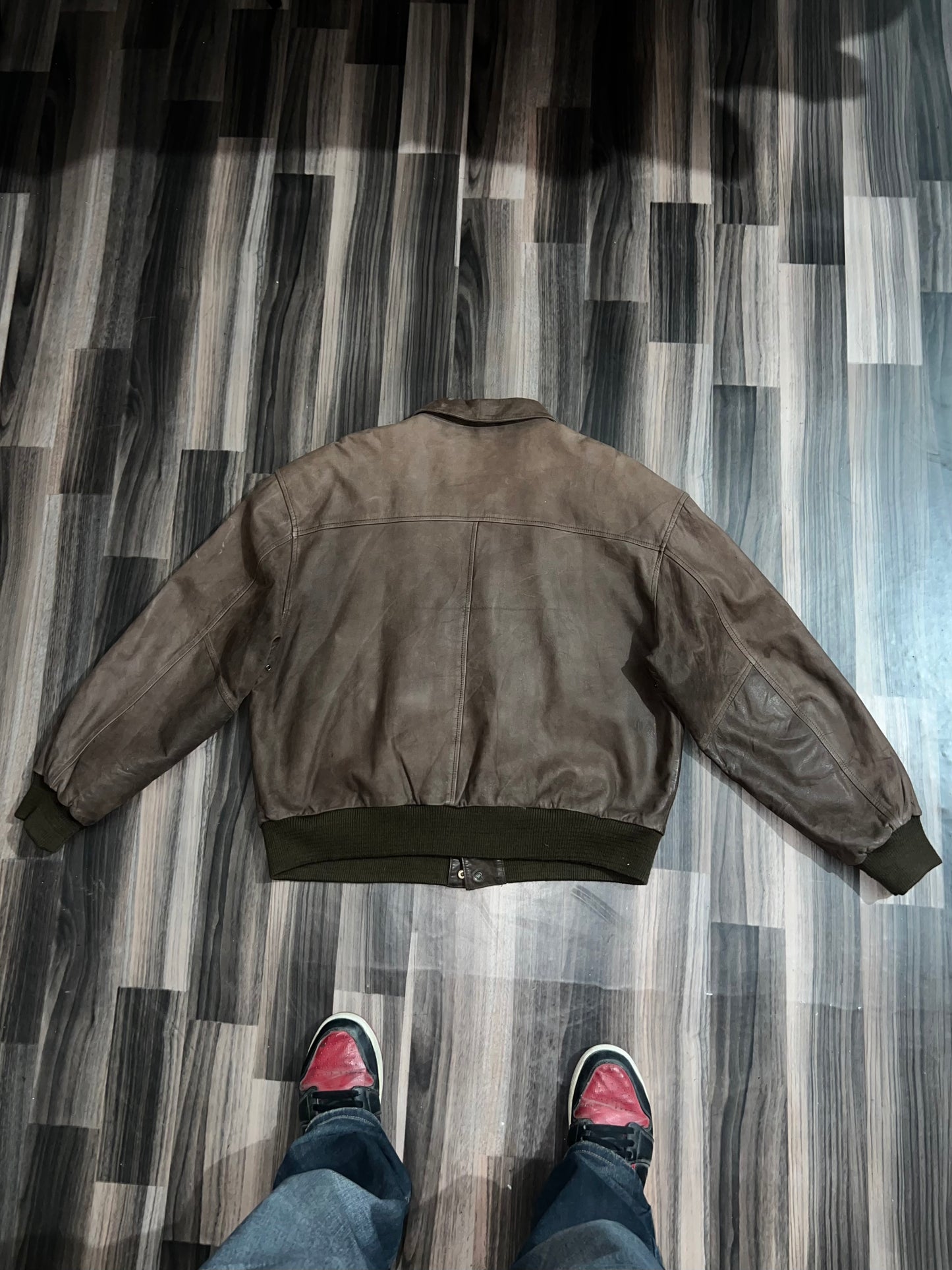 ZUltra Premium Brown Original Leather Can Fit to Size- L/XL
