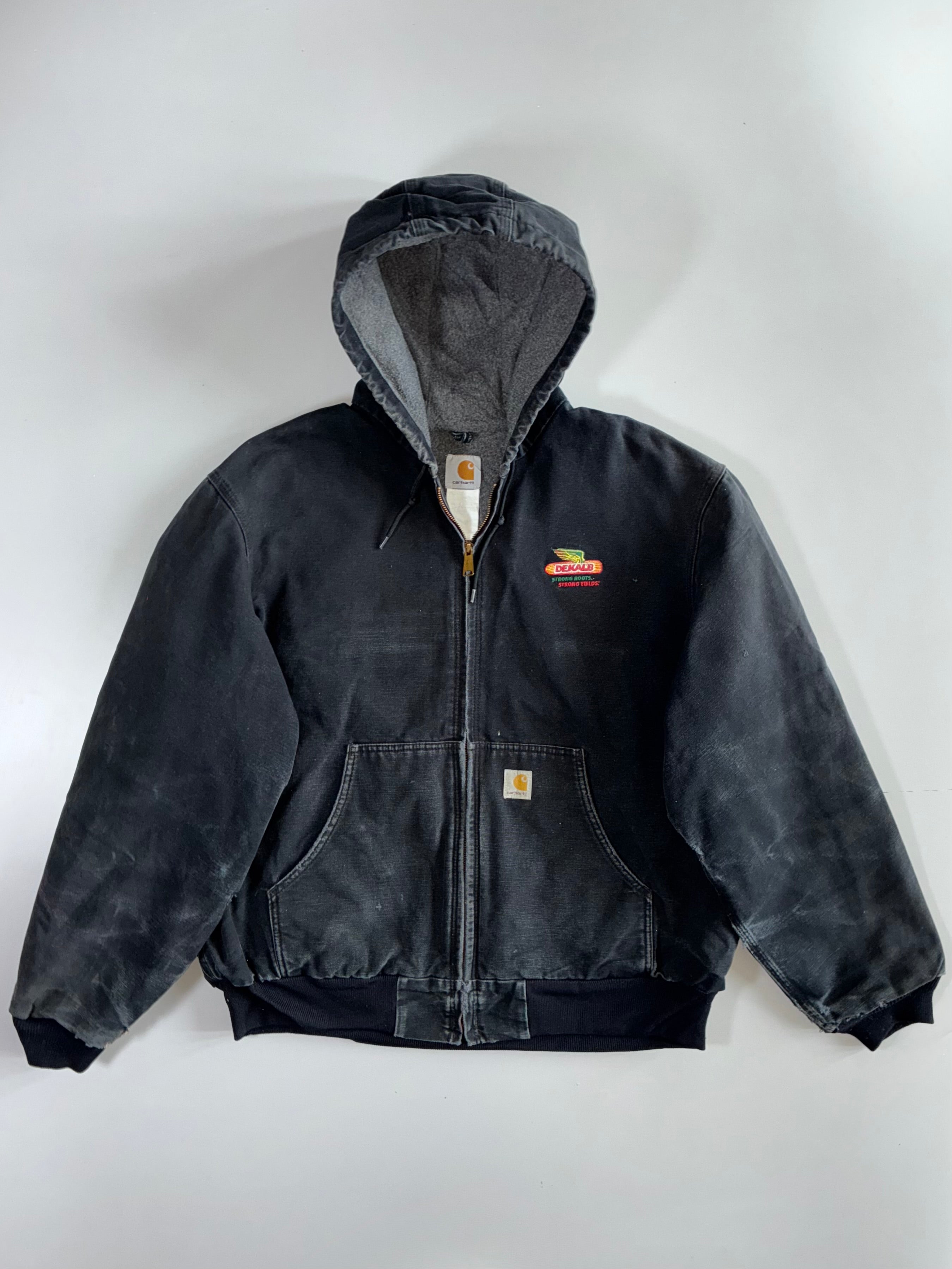Carhartt DeKalb “Strong Roots” | Active Hooded Canvas Jacket (XL