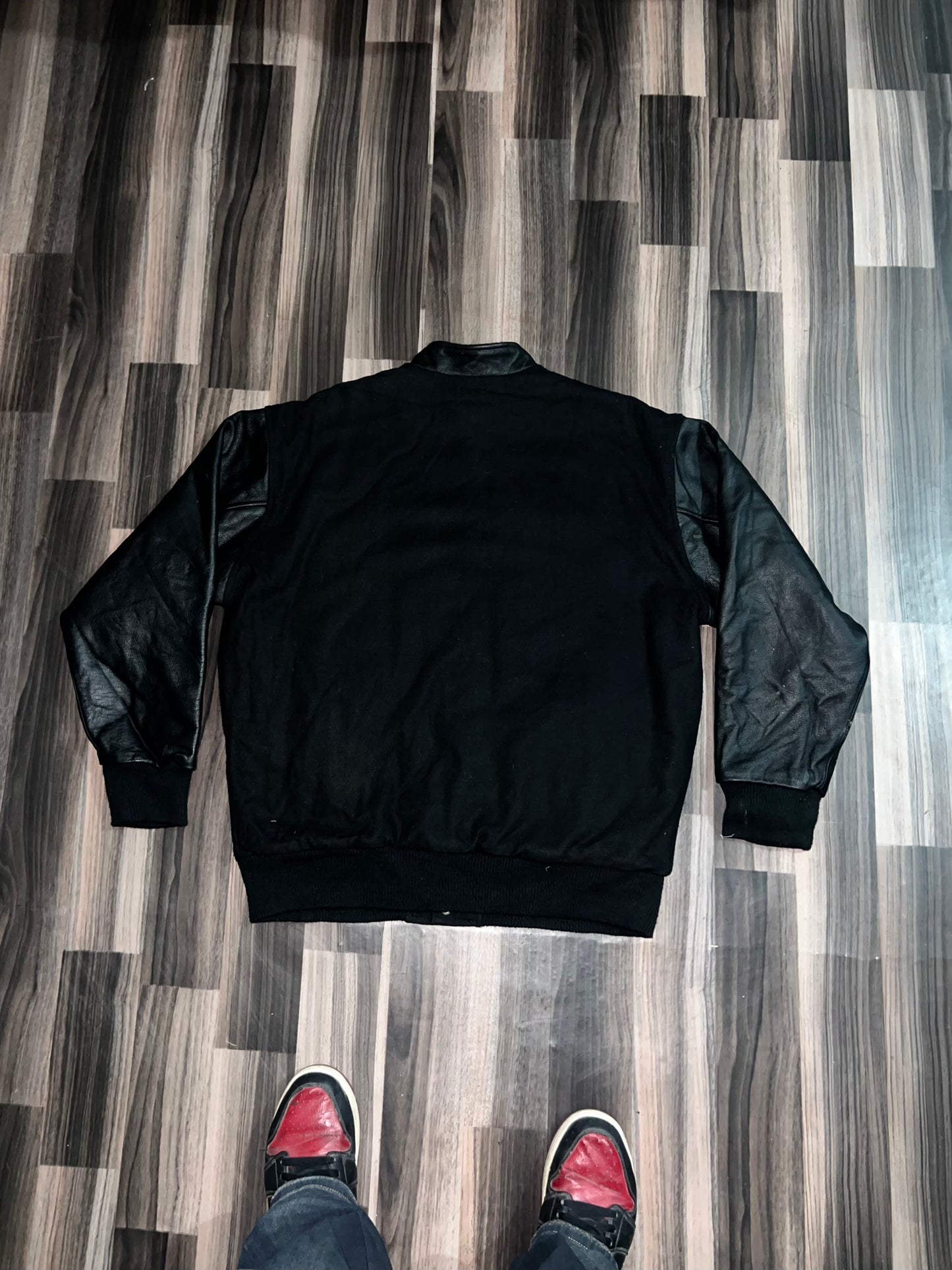 ZPremium Leather Varsity Jacket (Buy one get one free) XL/2XL