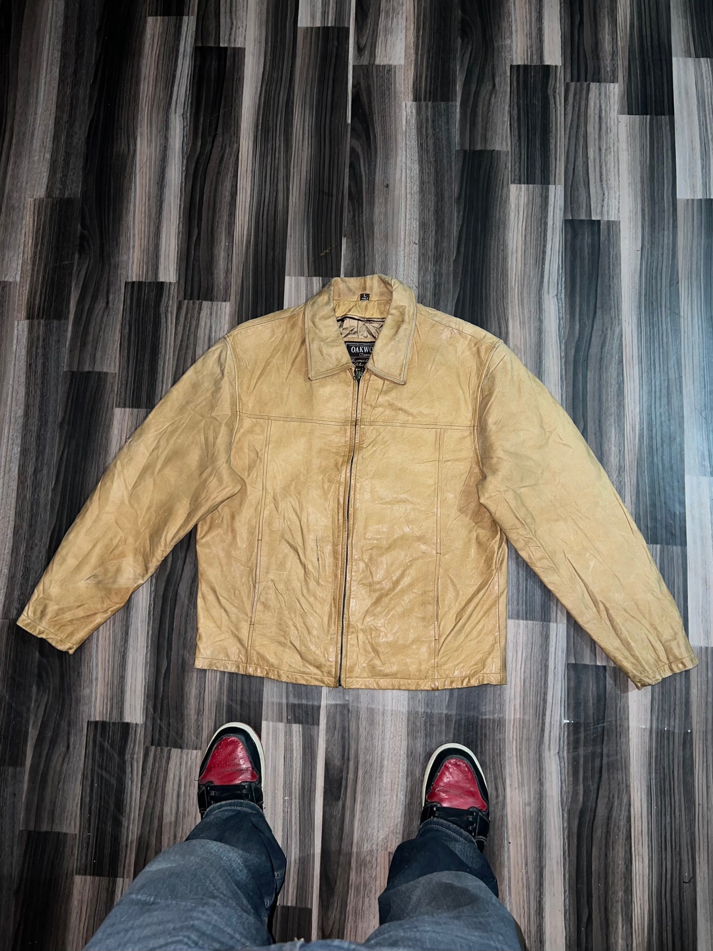 ZPremium Minimal Leather Jacket (M/L)