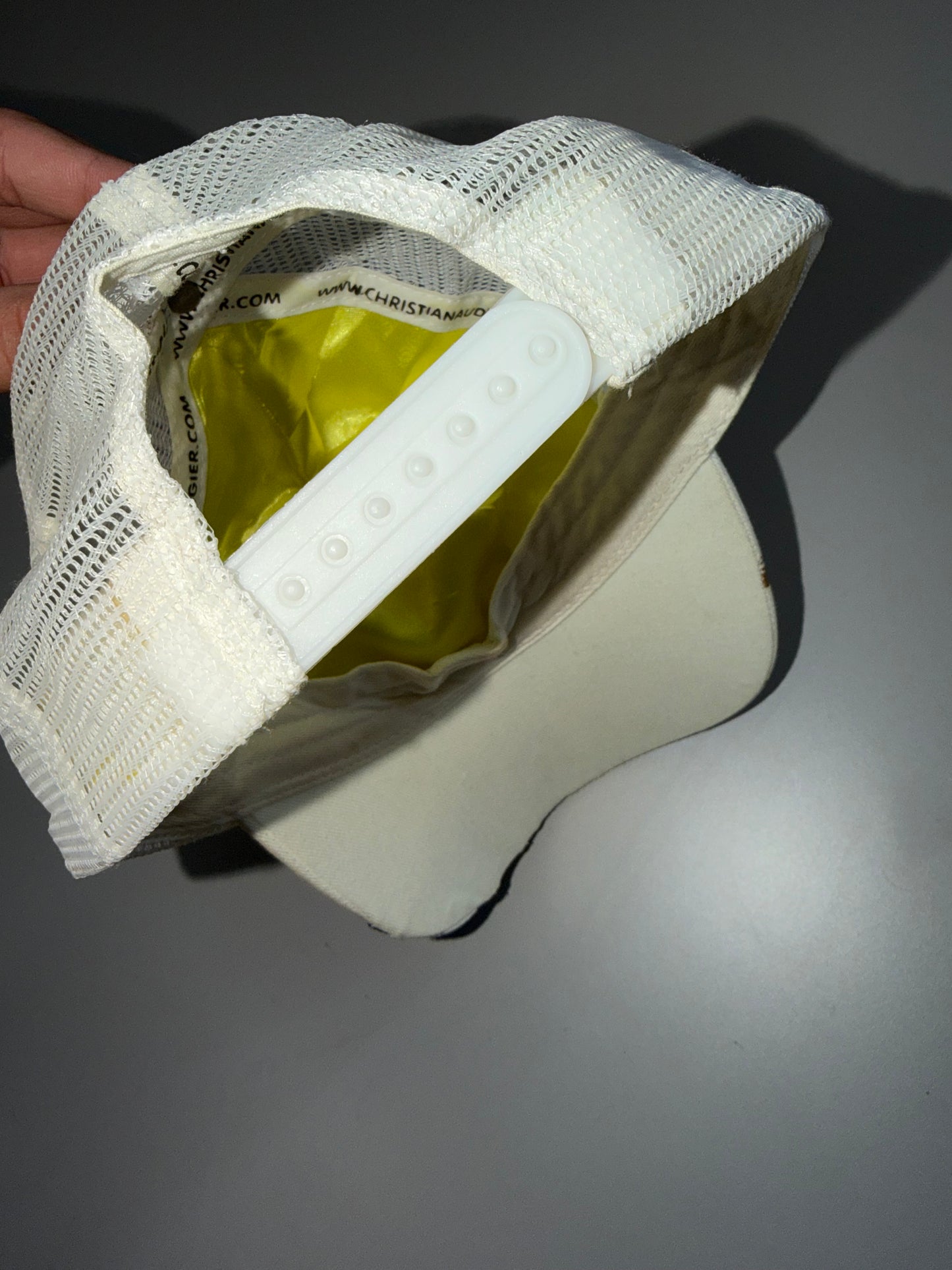 ZAuthentic Ed Hardy Skull & Panther Rhinestone Trucker Cap (Adjustable Fit)