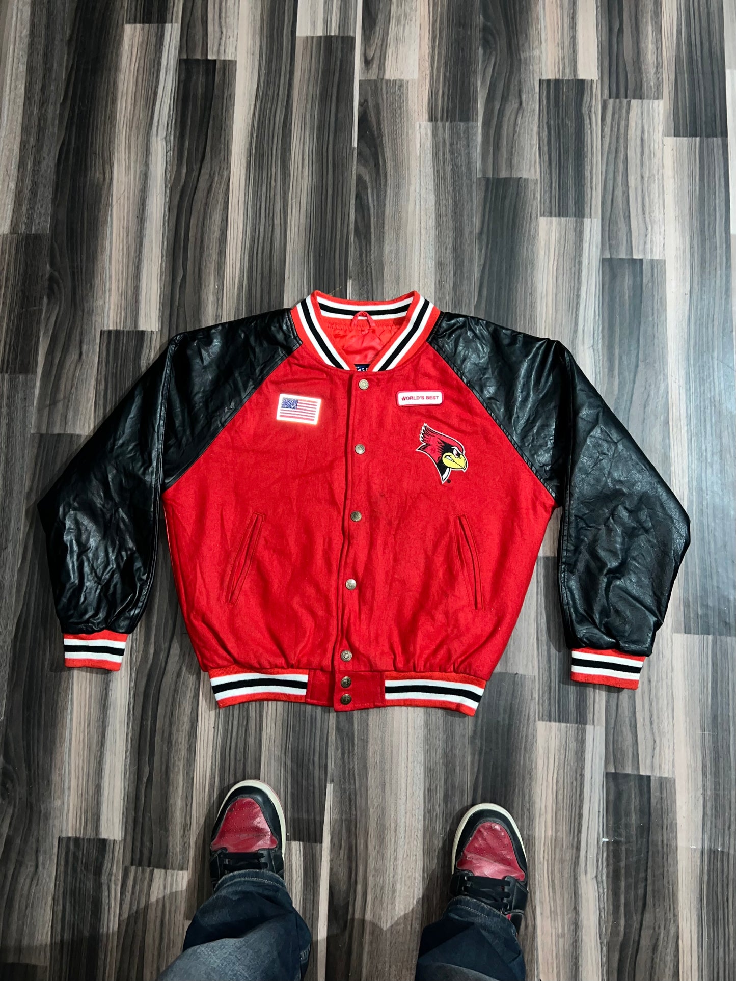 ZUltra Premier Leather Sleeve Leather Jacket (S/M)