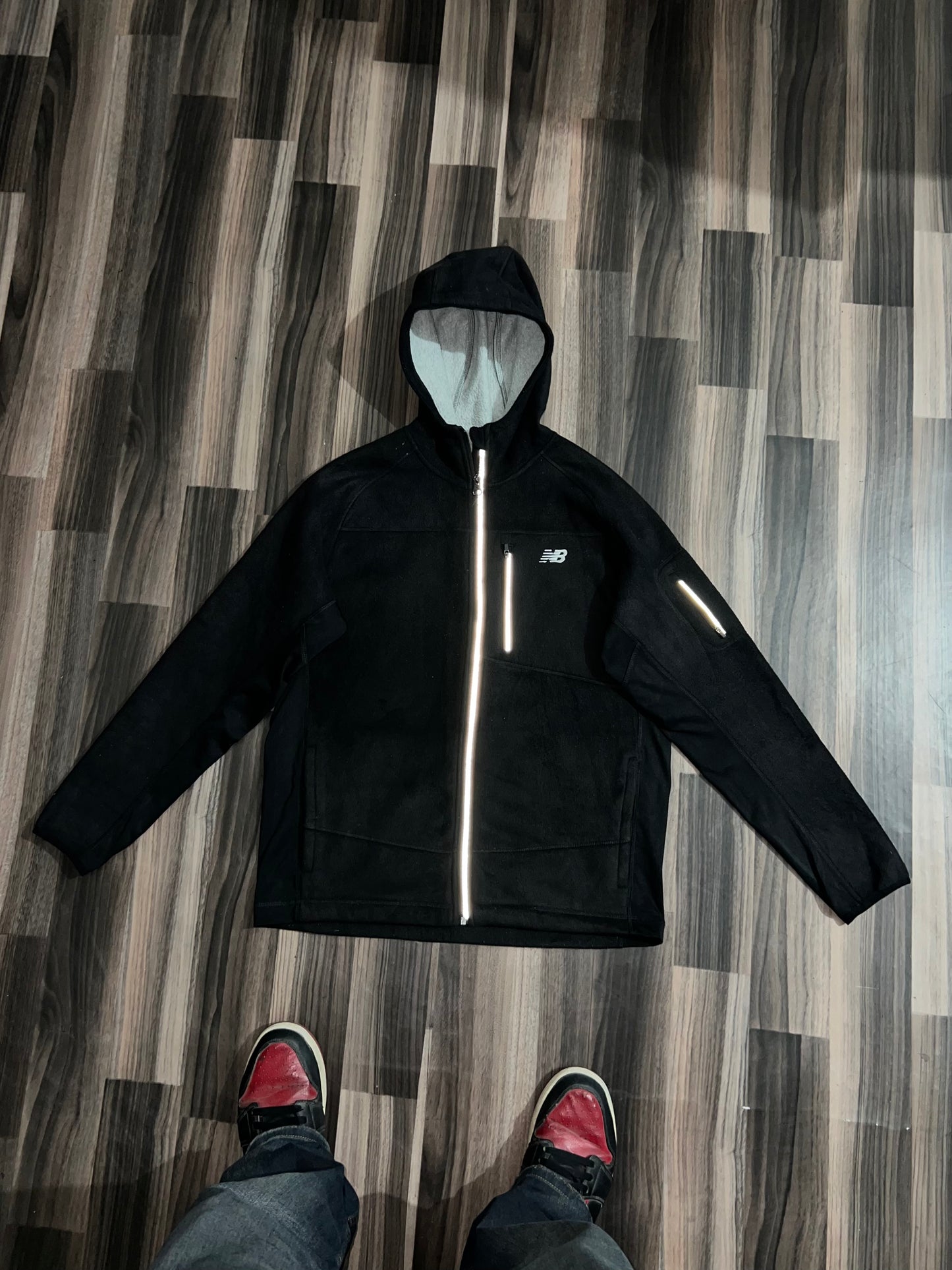 ZNew Balance Reflective Zip Jacket (M/L)
