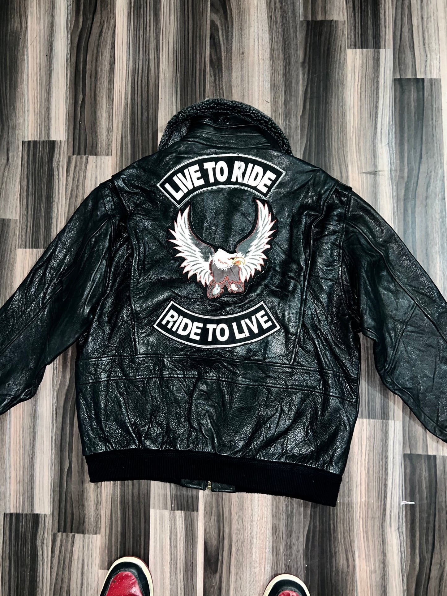 ZRARE Original Leather Jacket (XL/2XL) (ULTRA RARE)
