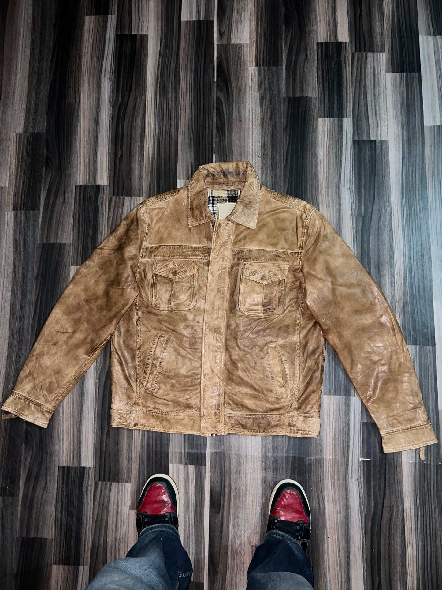 Z Super Premium Leather Jacket (L/XL)