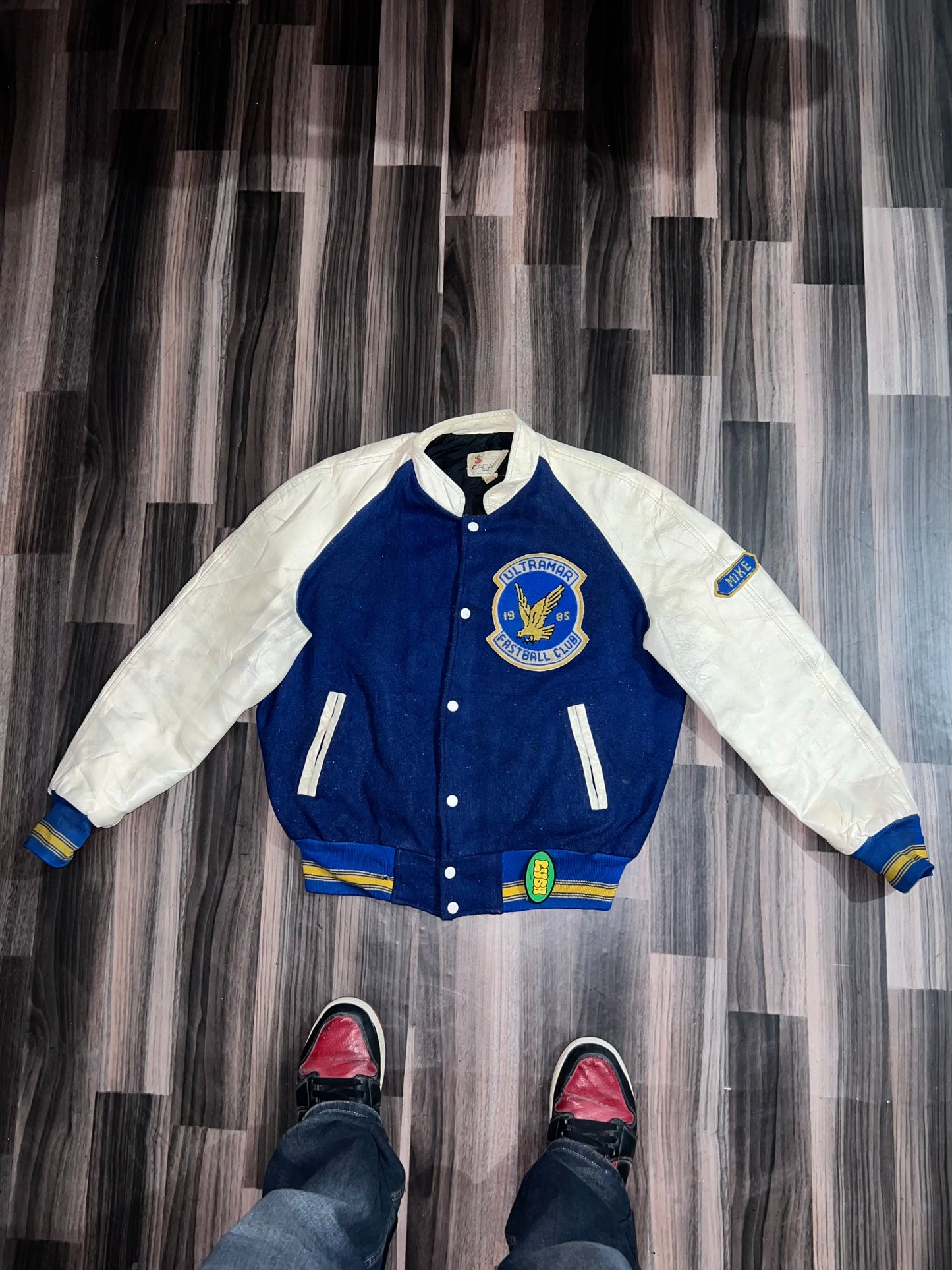 ZPremium Leather Sleeves Jacket S/M