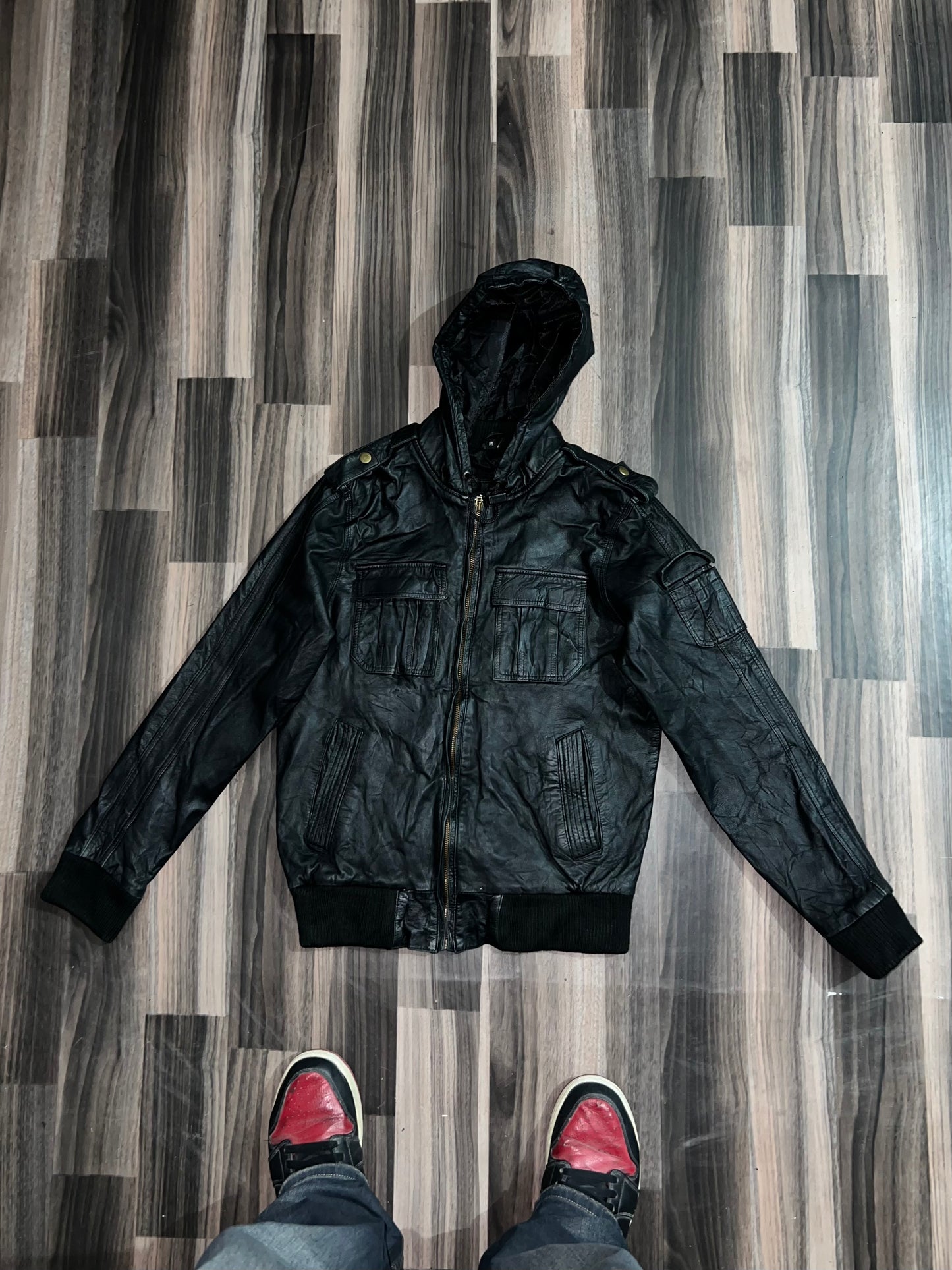 ZPremium Original Leather Jacket (S)