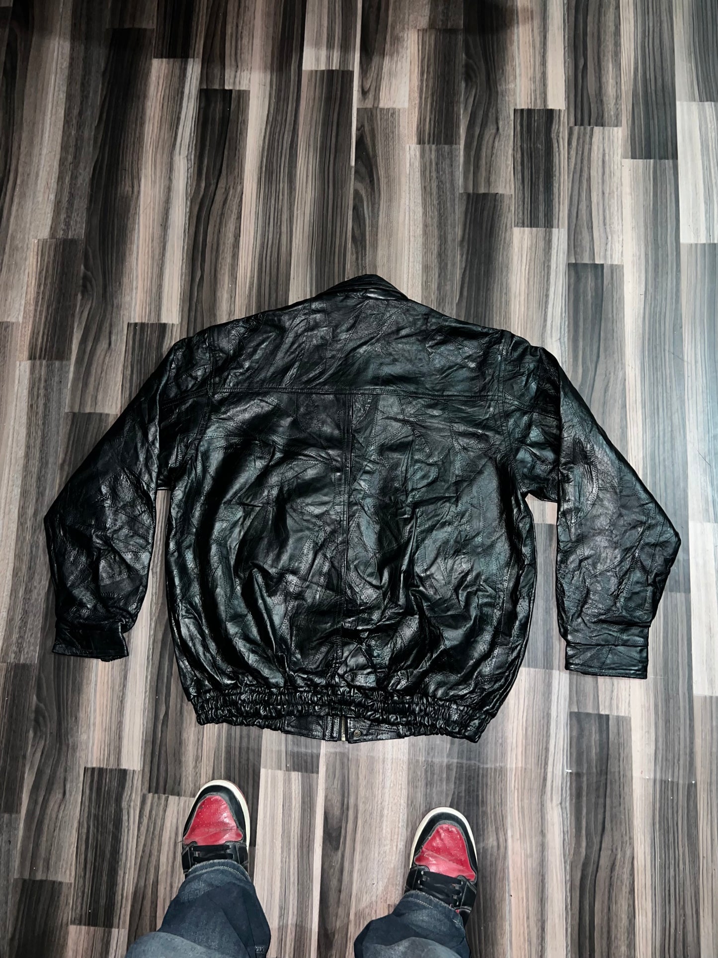 Premium Leather Jacket (not not ironed) 2XL