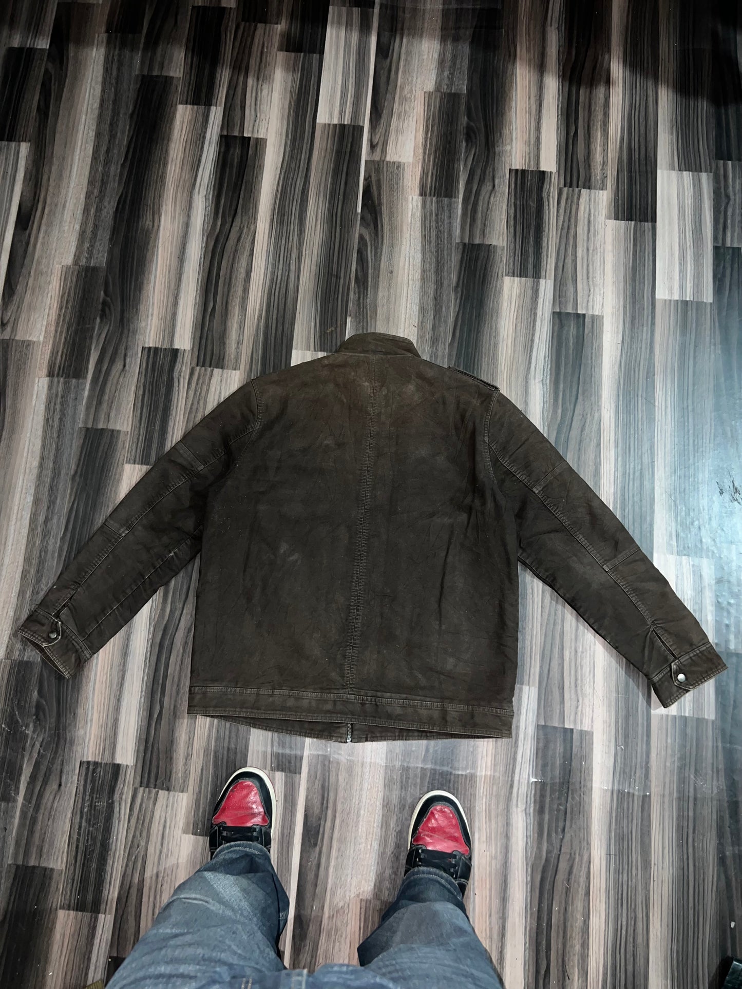 ZPremium Minimal Brown Jacket (L)