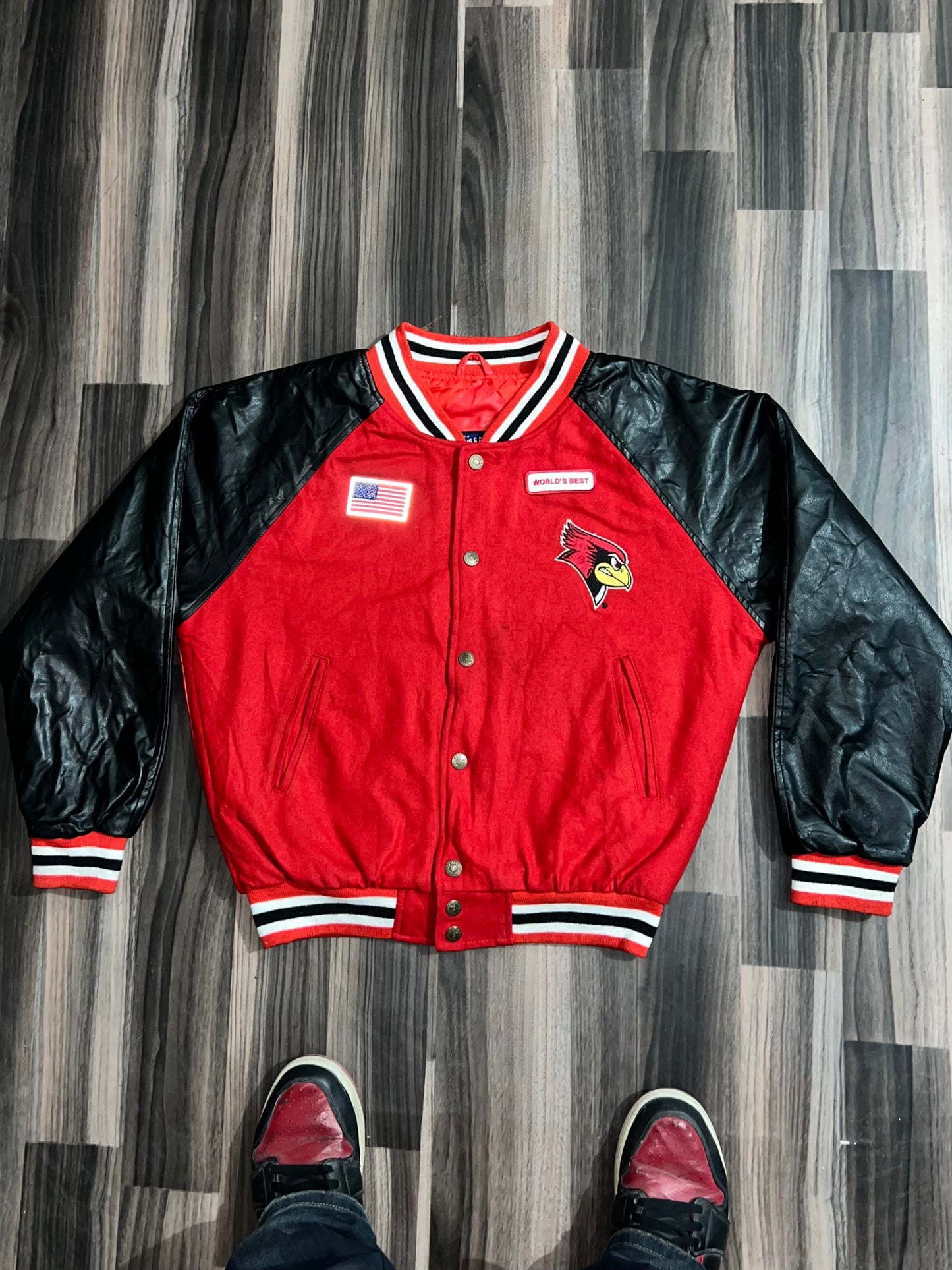 ZUltra Premier Leather Sleeve Leather Jacket (S/M)