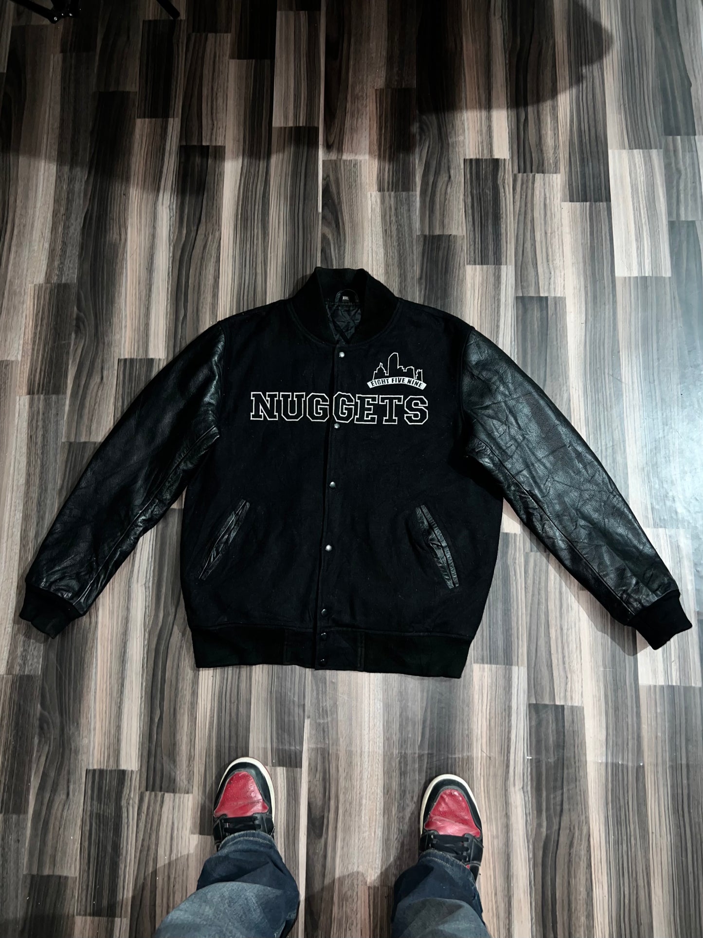 ZUltra Premium Original Leather Varsity Jacket (XL/2Xl)