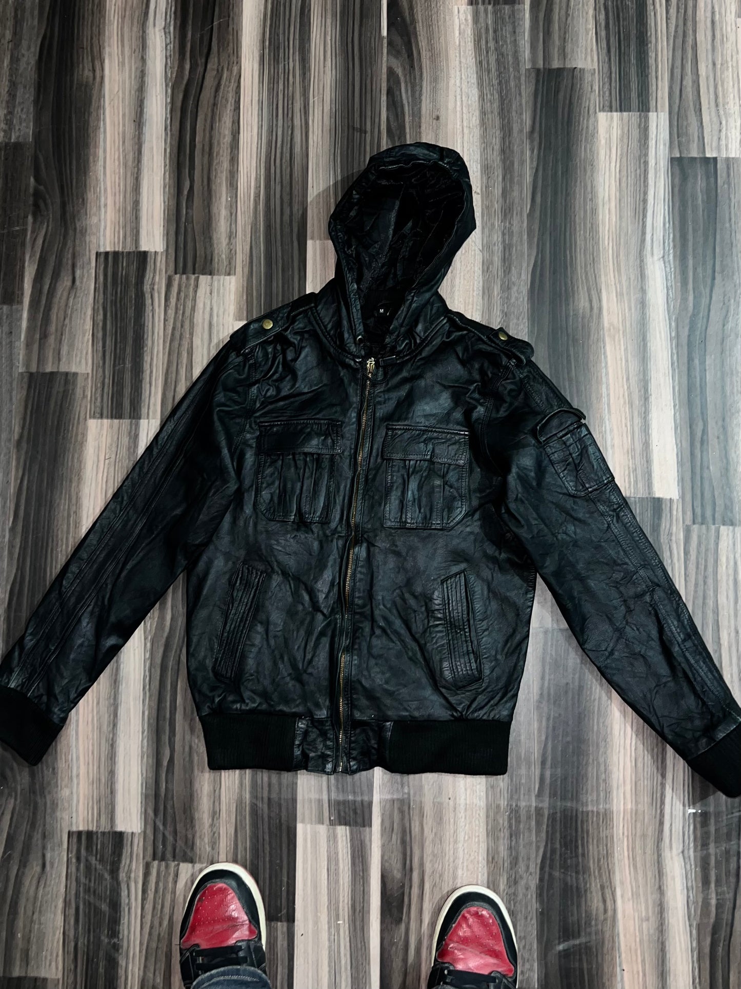 ZPremium Original Leather Jacket (S)