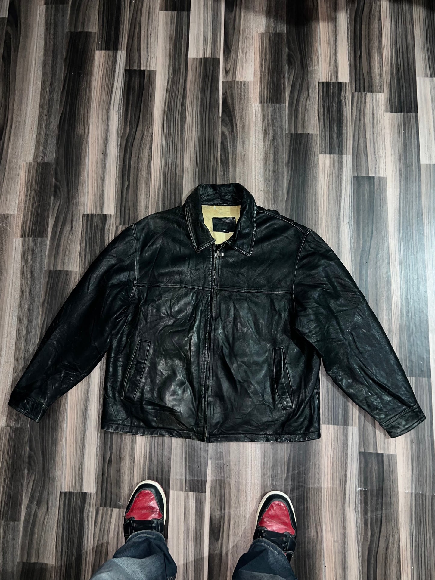 A bUltra Premium Original Leather Jacket (XL/2Xl)
