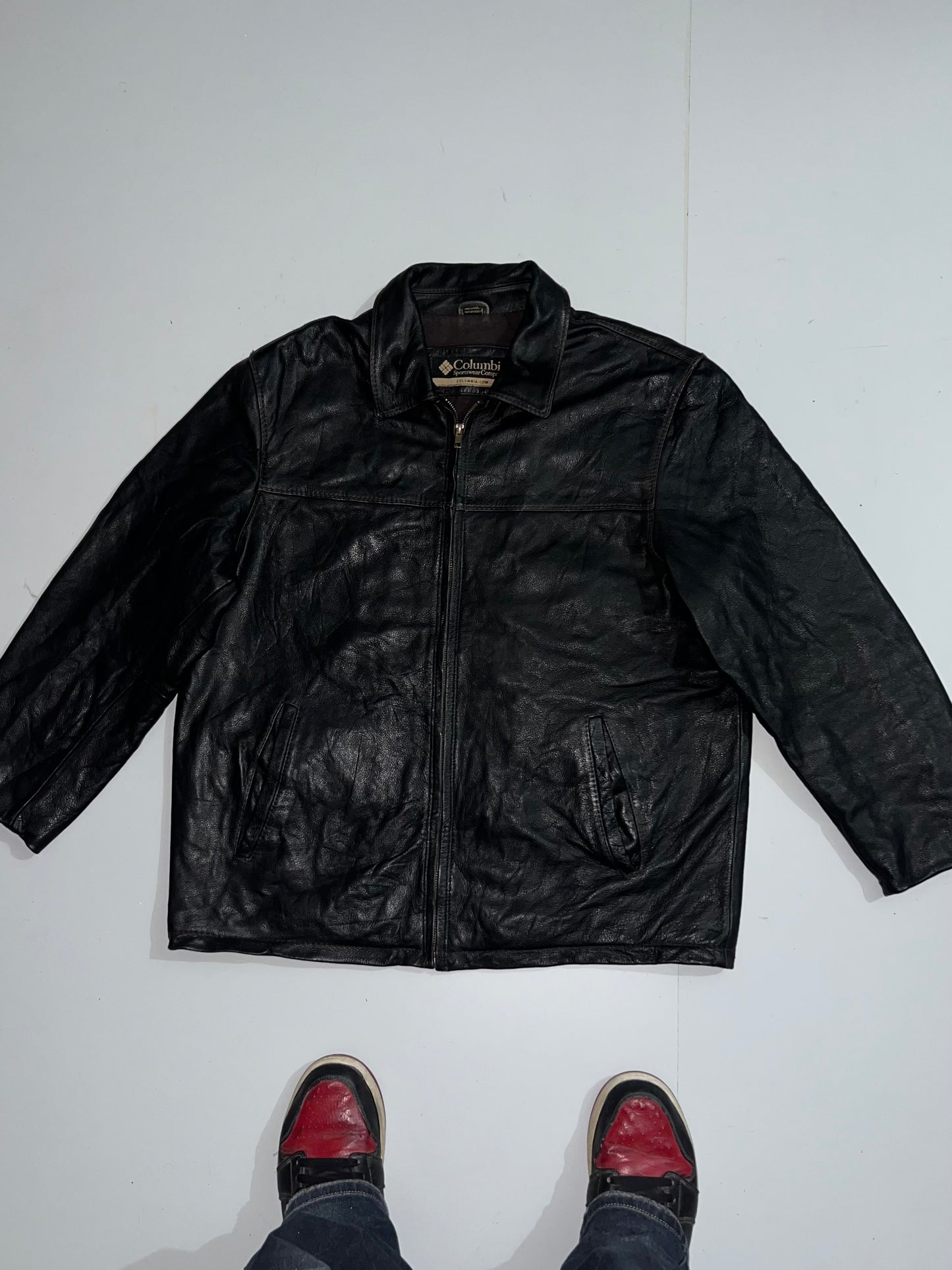 ZColumbia Original Leather Jacket (L/XL)