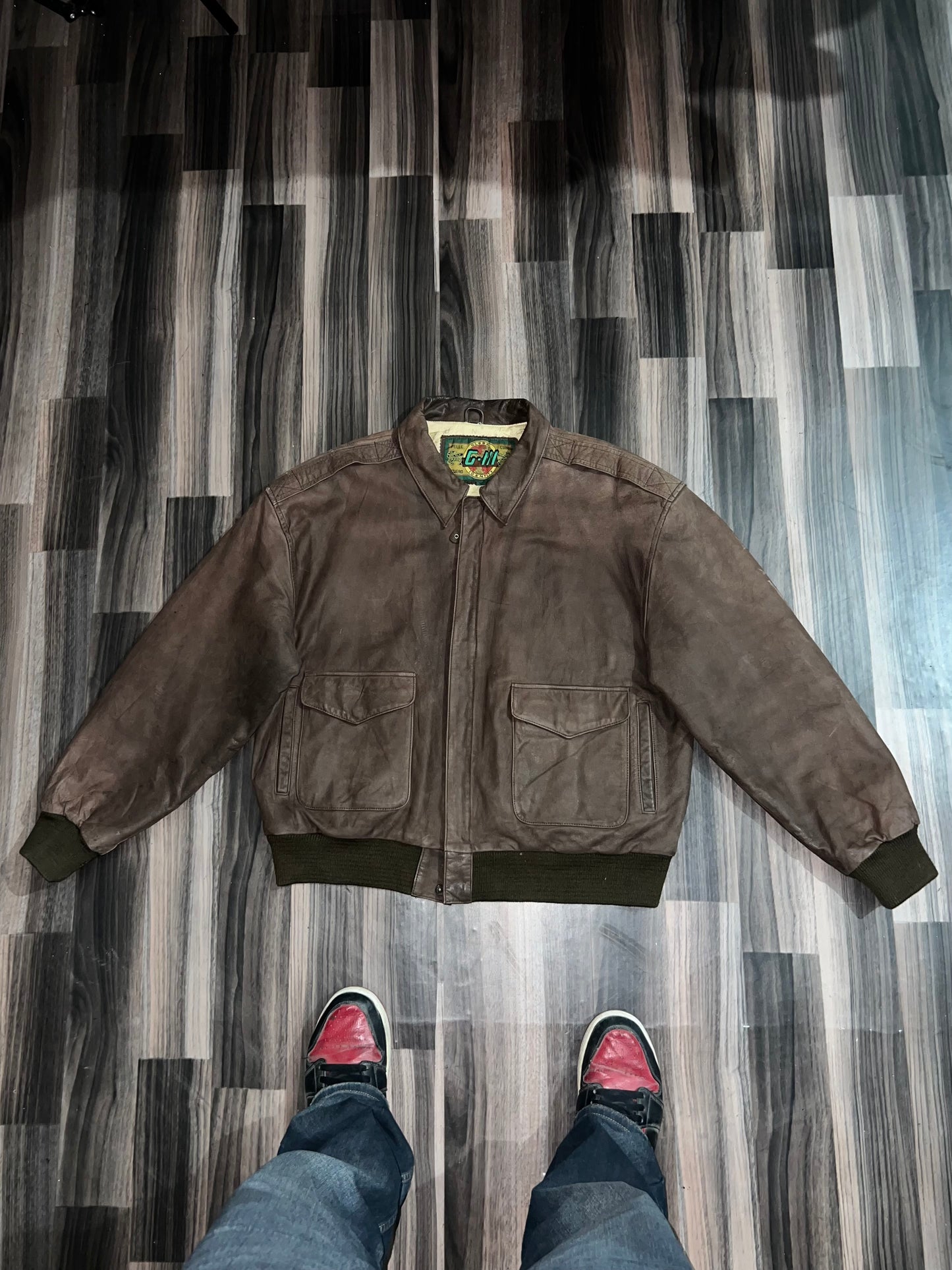 ZUltra Premium Brown Original Leather Can Fit to Size- L/XL