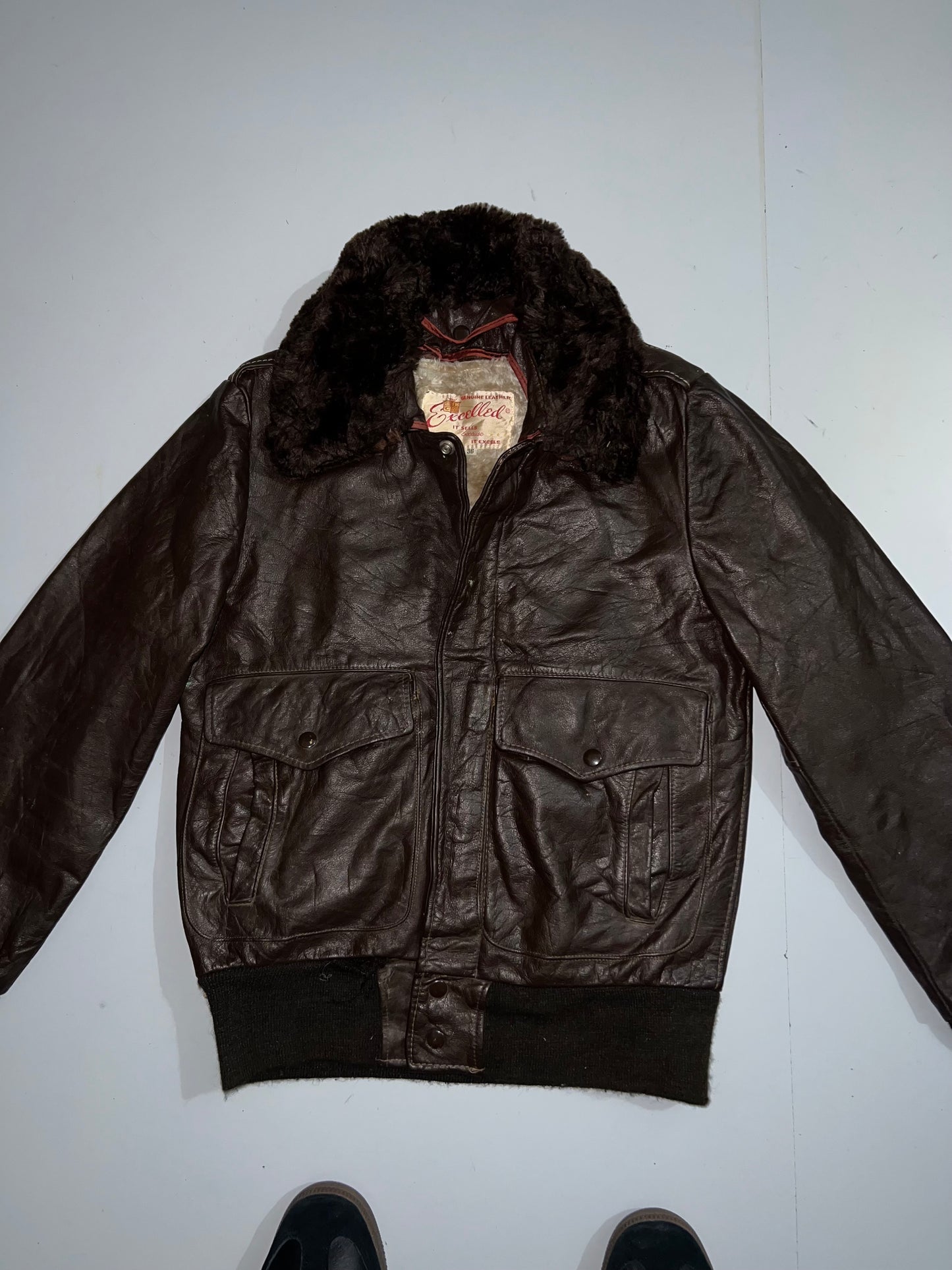 ZSuper Premium Original Leather (RARE) (FUR REMOVABLE) (S)