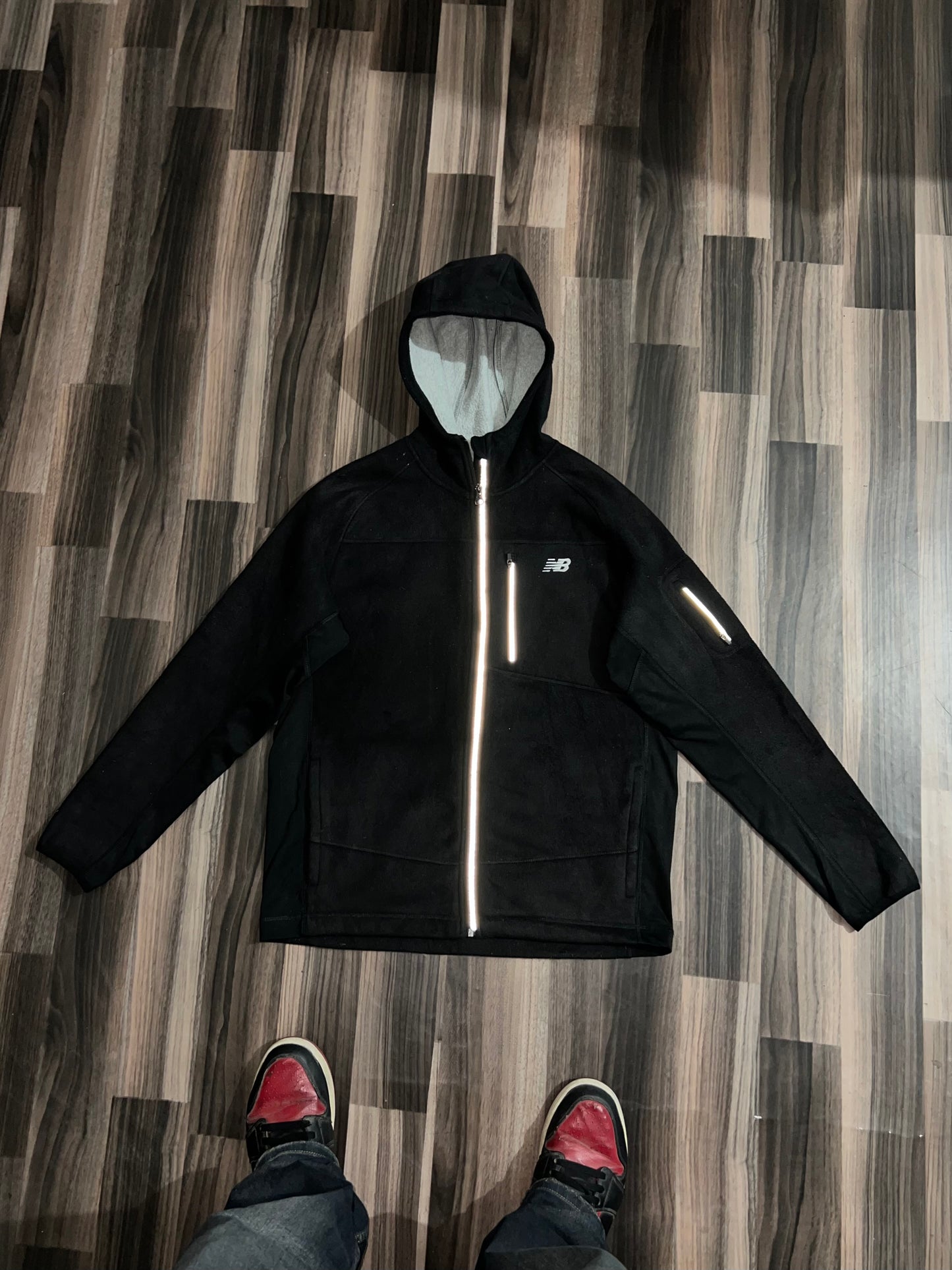 ZNew Balance Reflective Zip Jacket (M/L)
