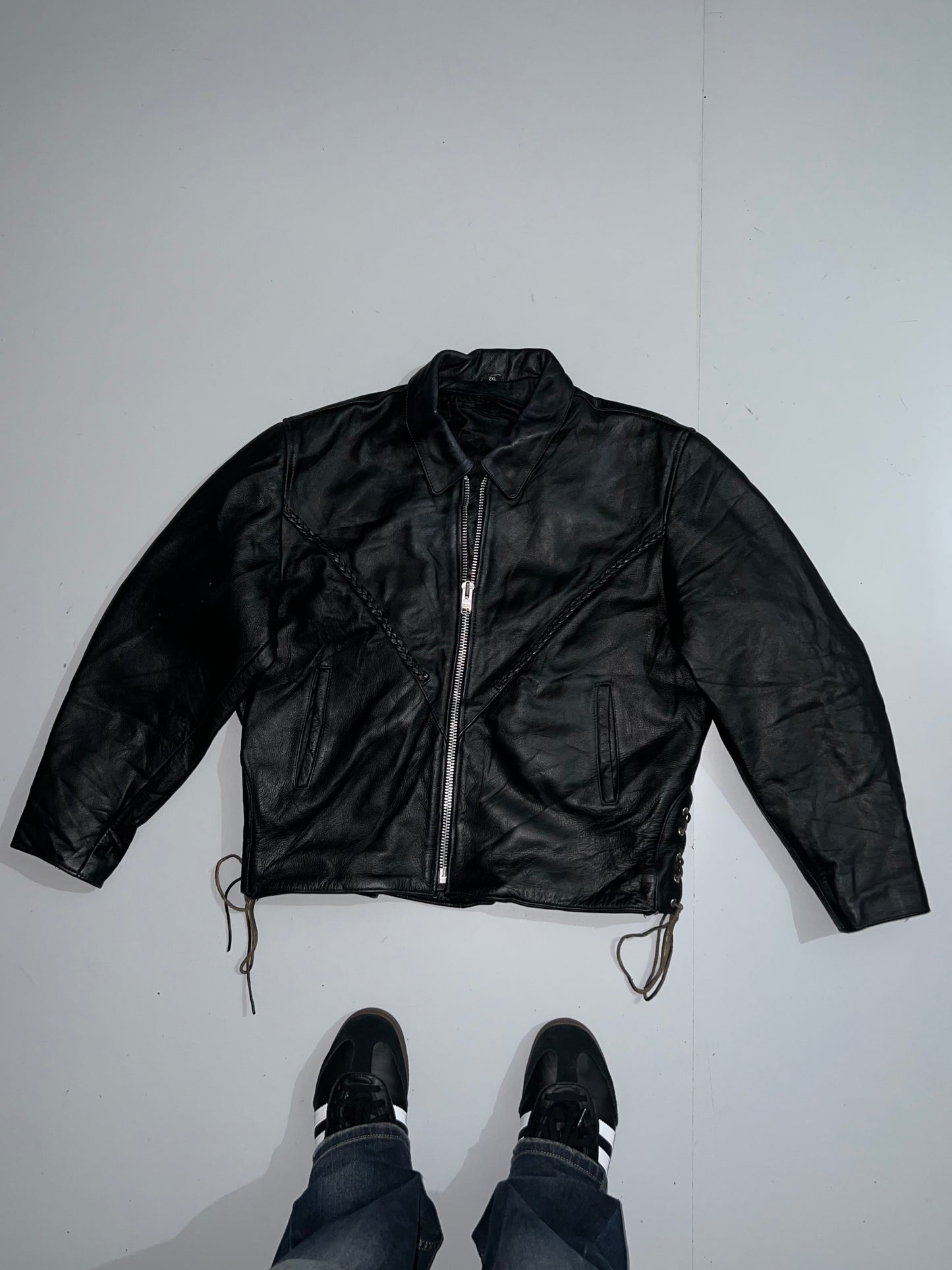 ZSuper Premium Designer Original Leather Jacket (RARE) (M/L)