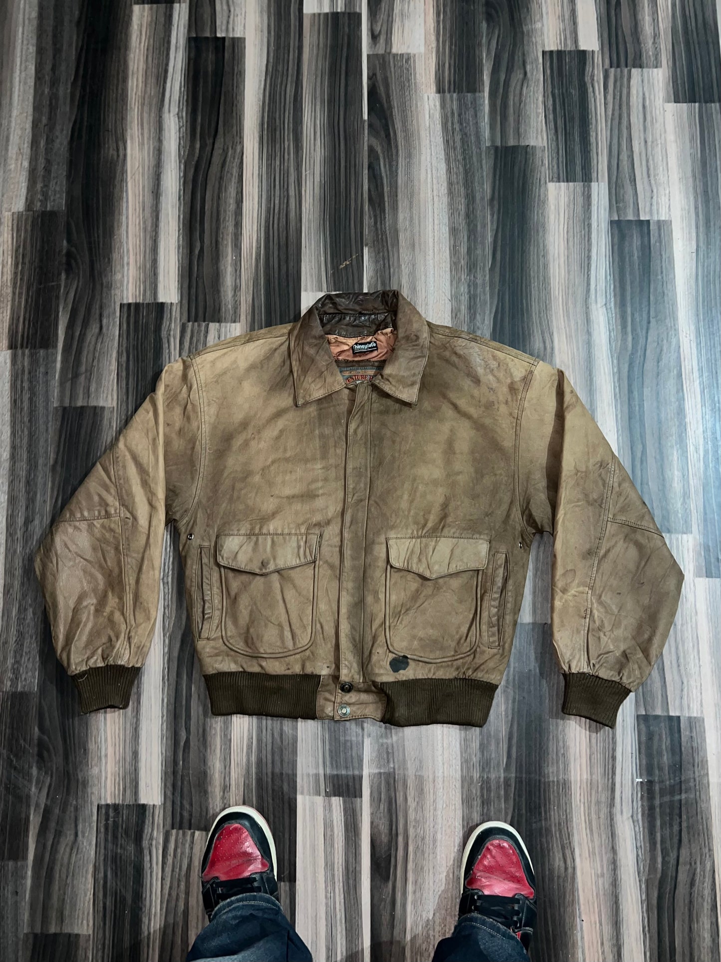 ZPremium Original Leather Jacket (S/M)