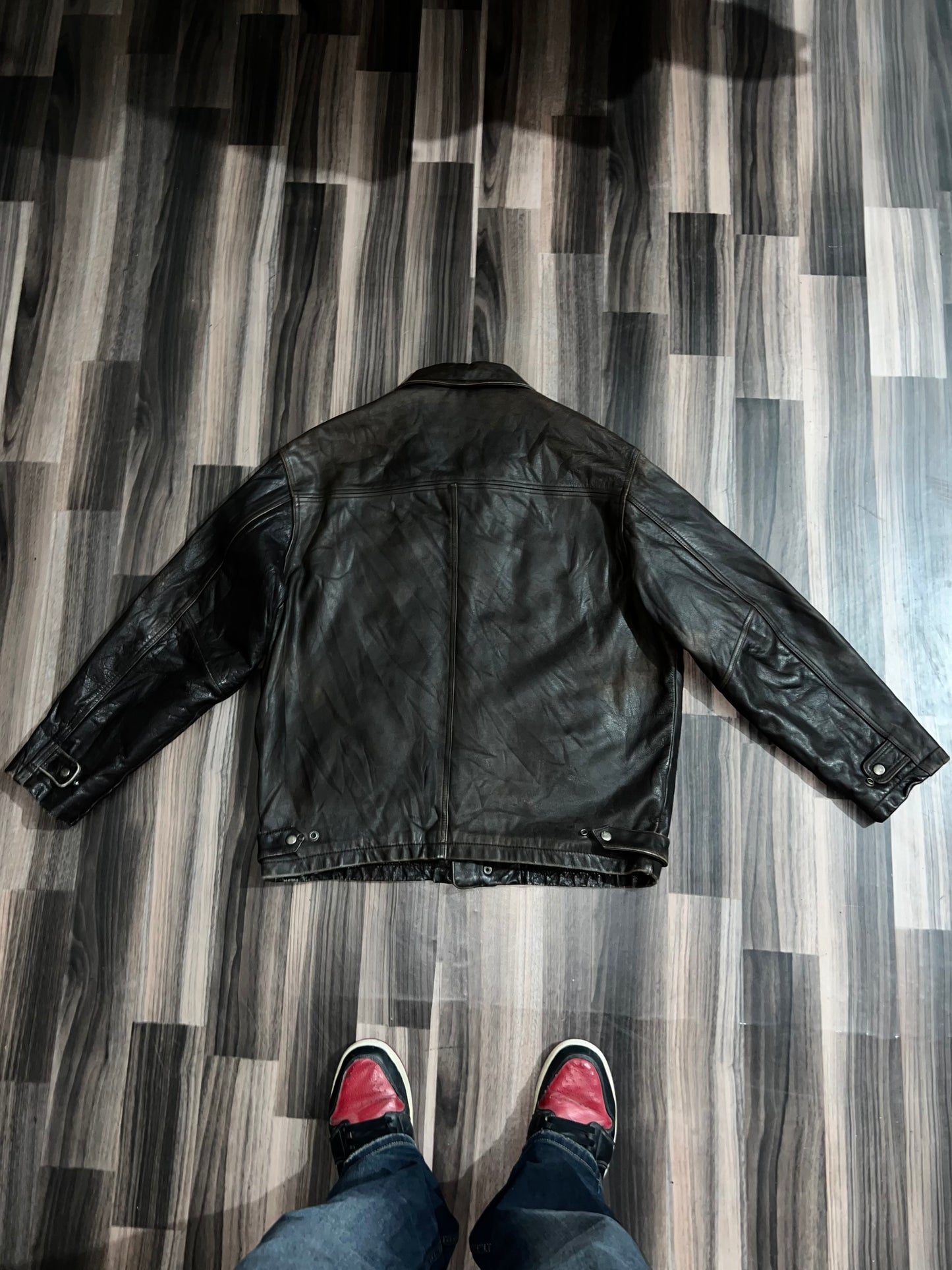 ZPremium Brown Leather(BOGO) L/Xl
